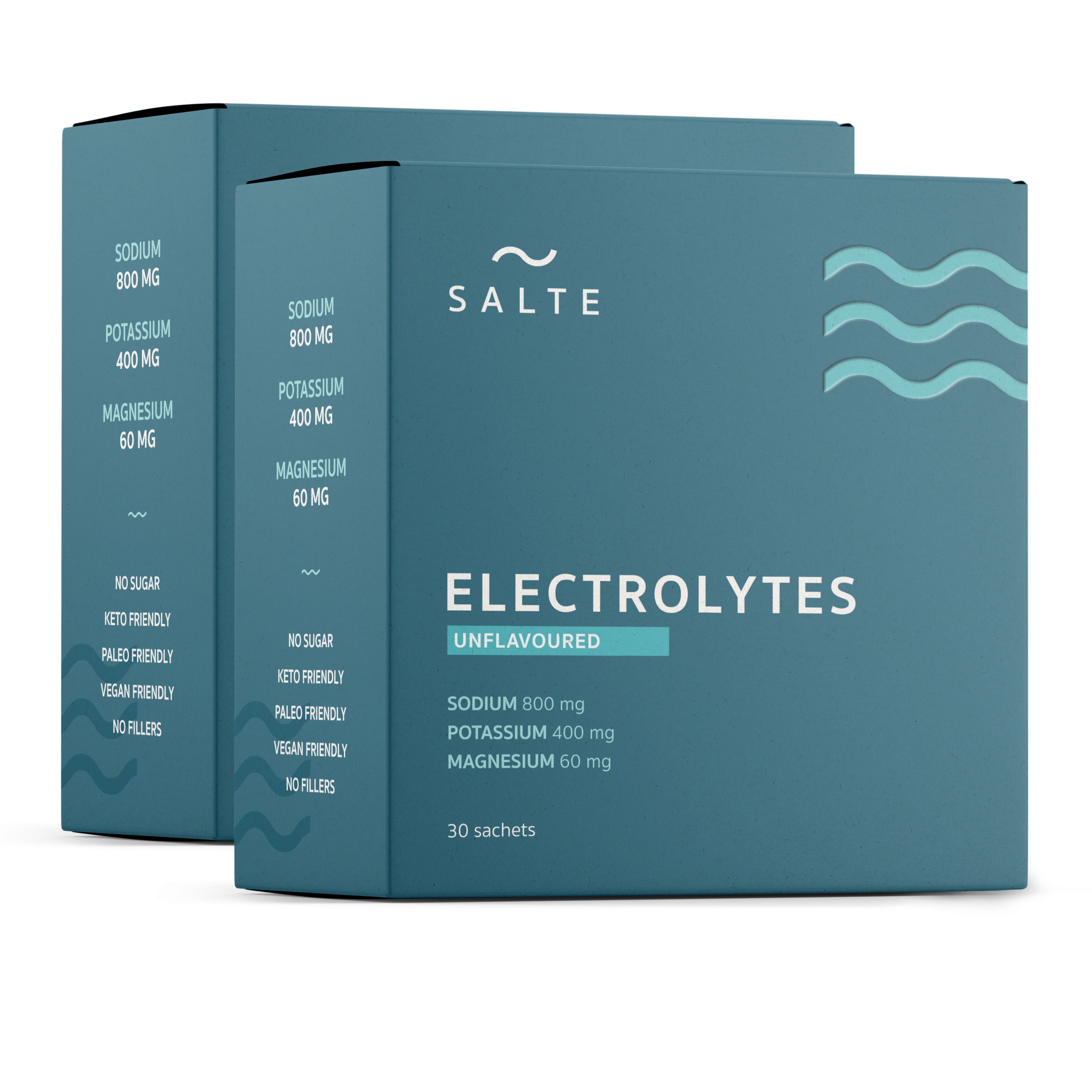 Salte Elektrolyter Naturell Ekonomipack 2x30p