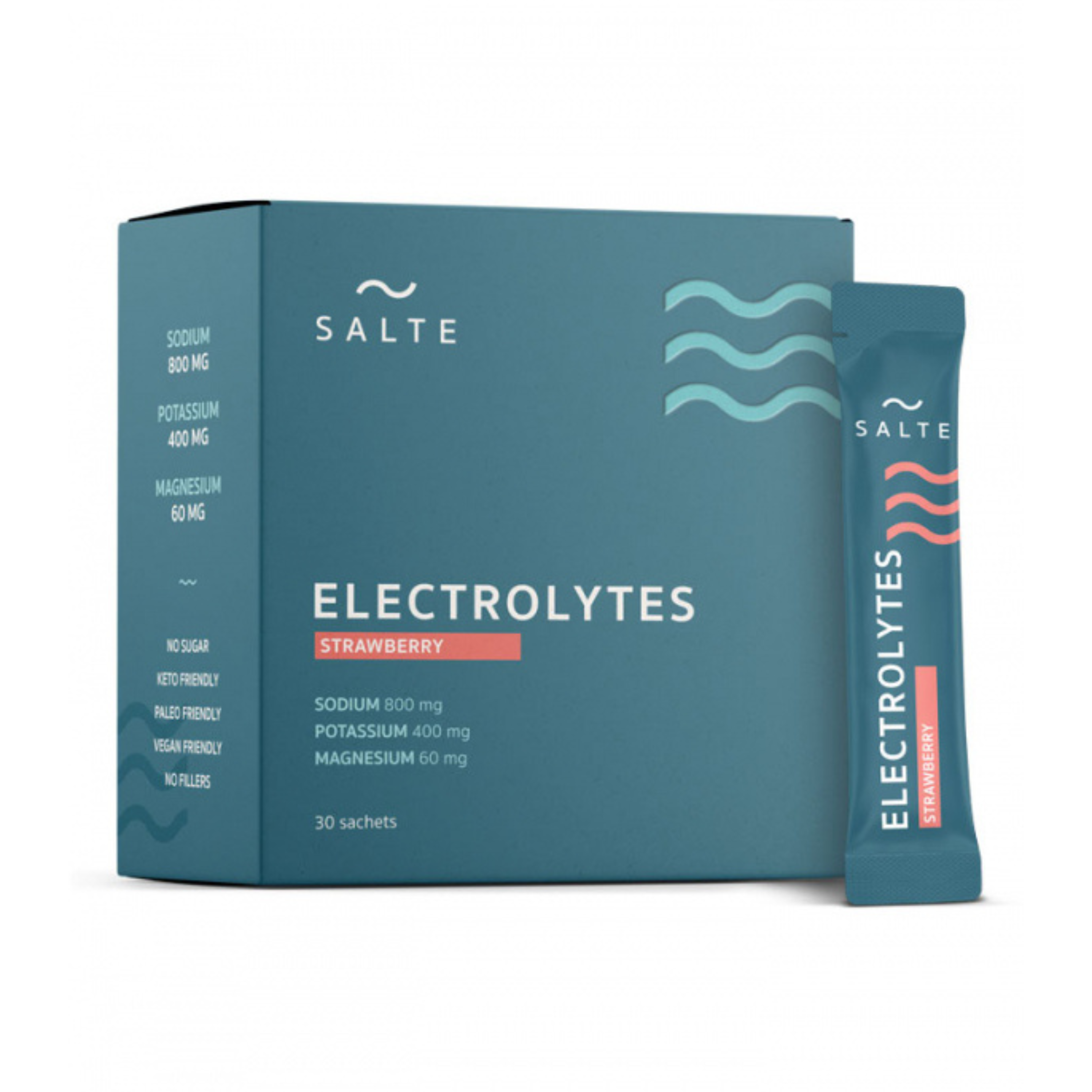 Salte Elektrolyter Jordgubb 30p