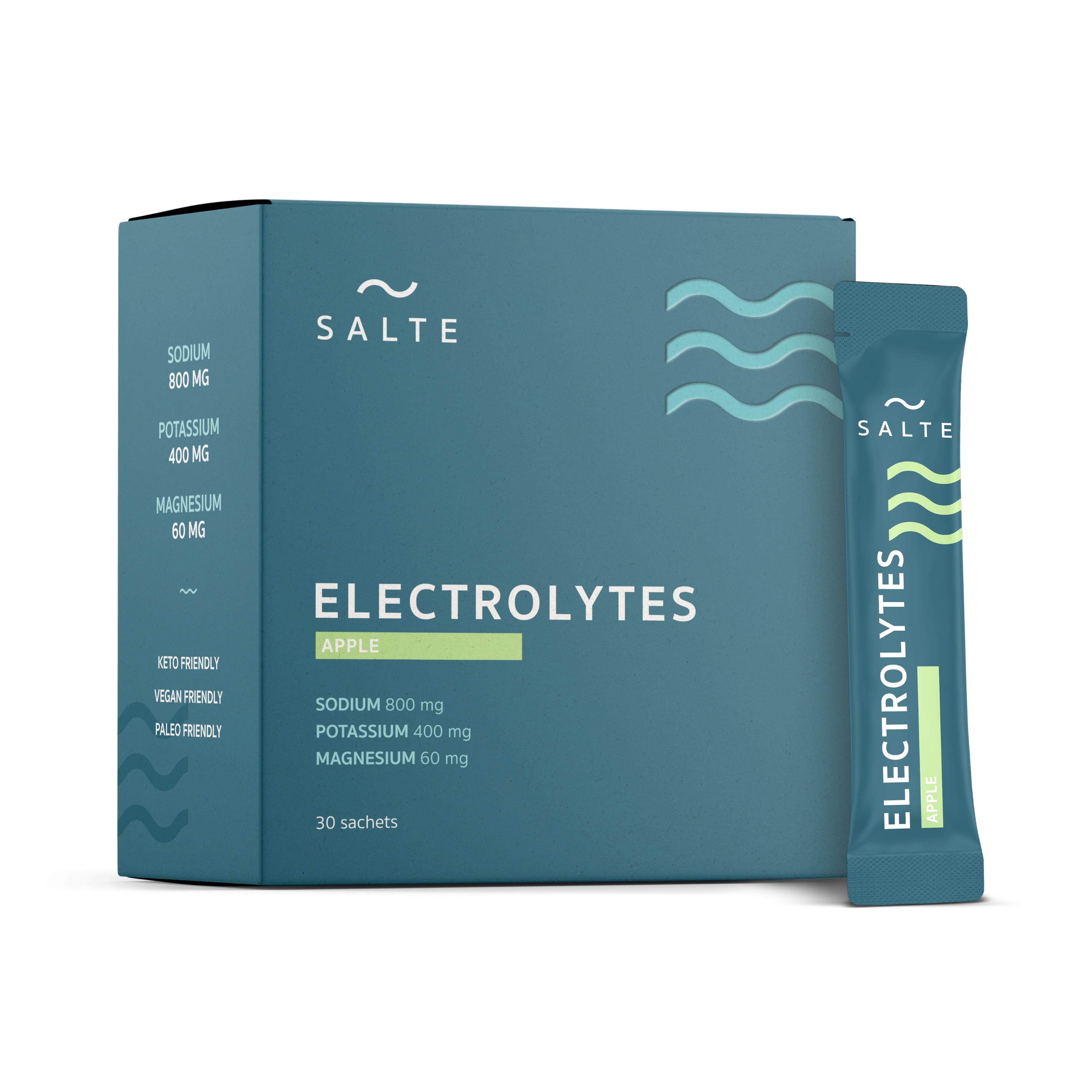 Salte Elektrolyter Äpple 30p