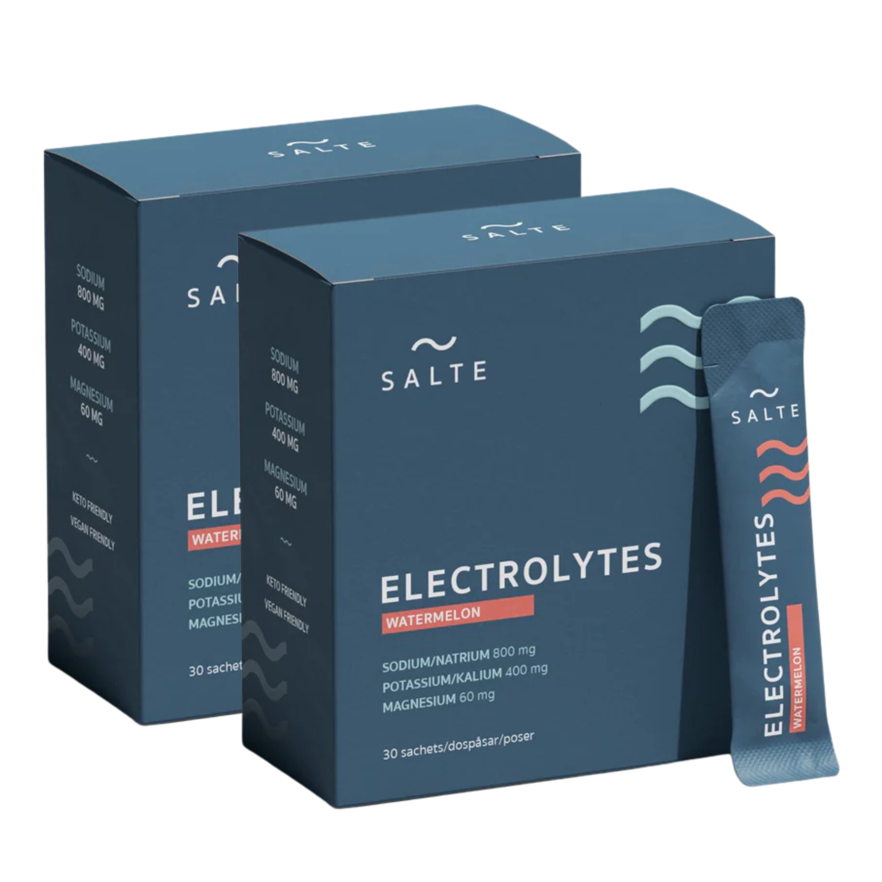 Salte Elektrolyter Vattenmelon Ekonomipack 2x30p