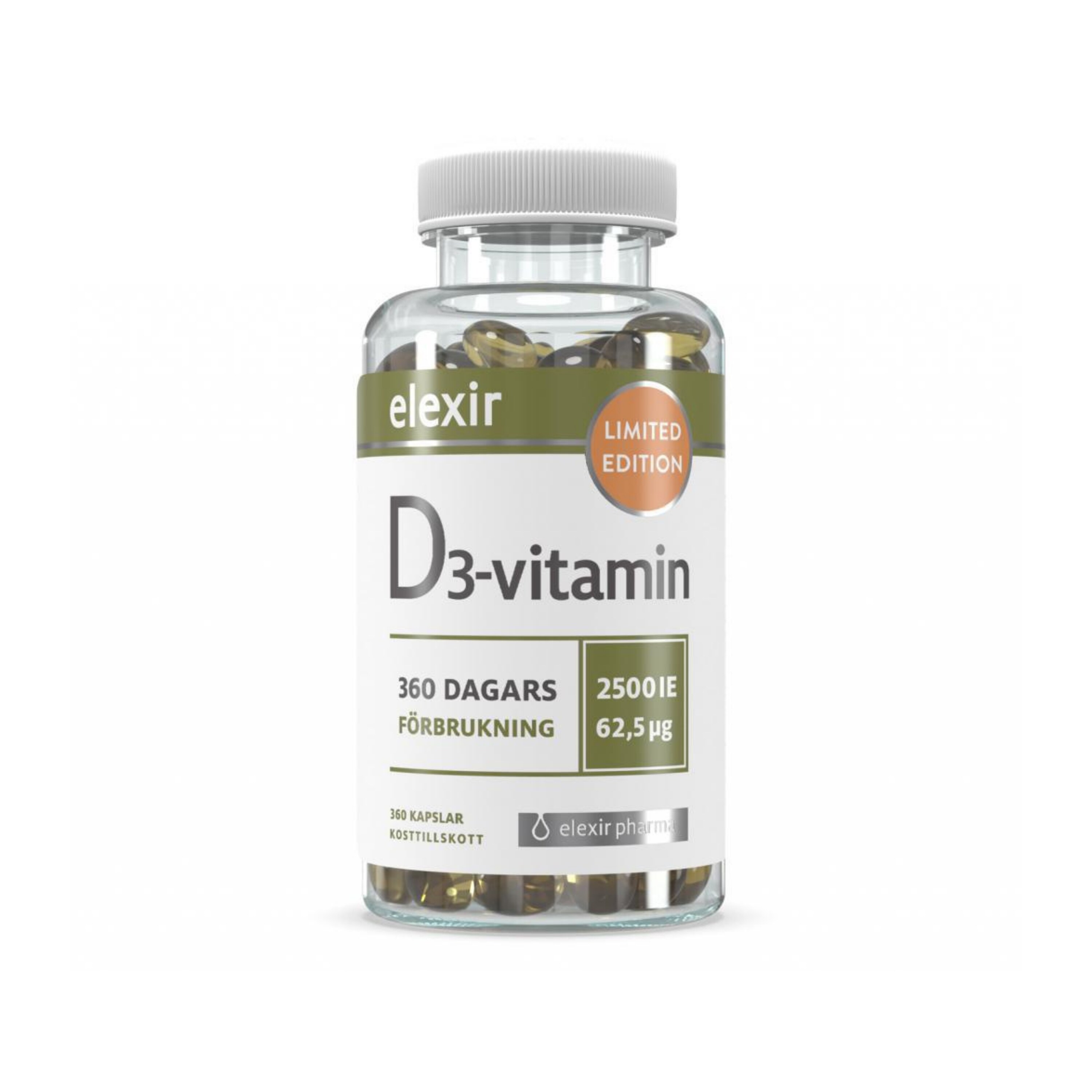 D3-vitamin 2500IE 360k