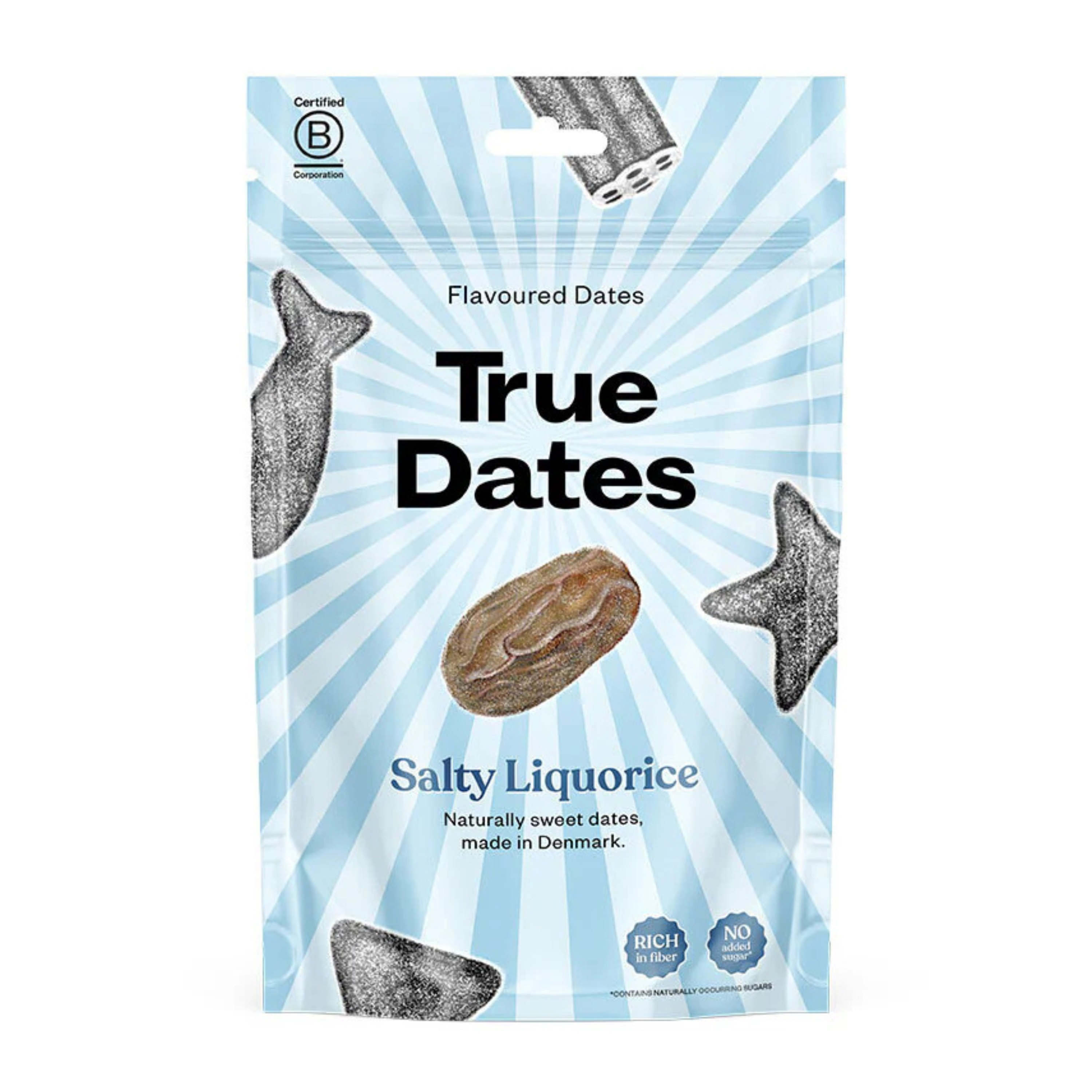 Dates Salty Liqourice 100g