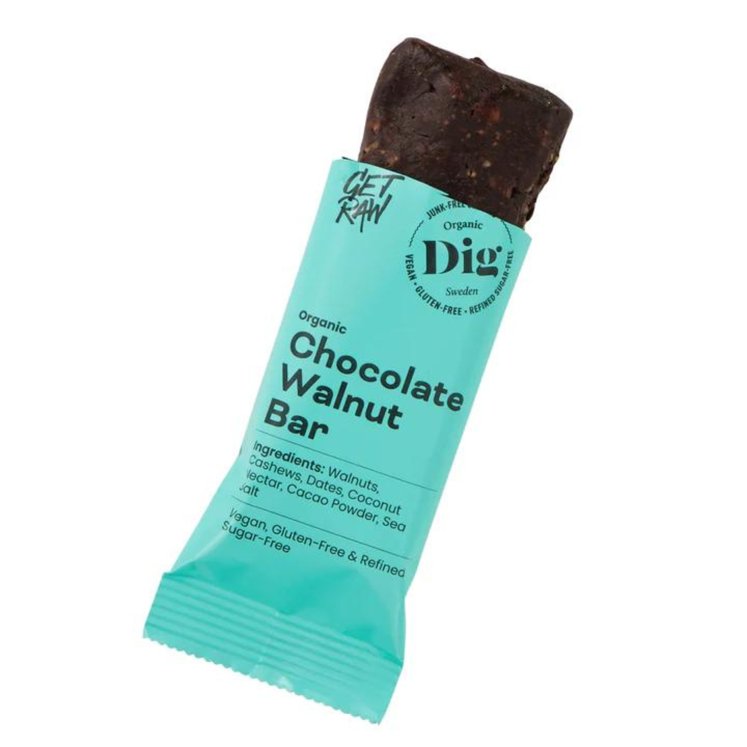 Organic Bar Chocolate & Walnut 42g