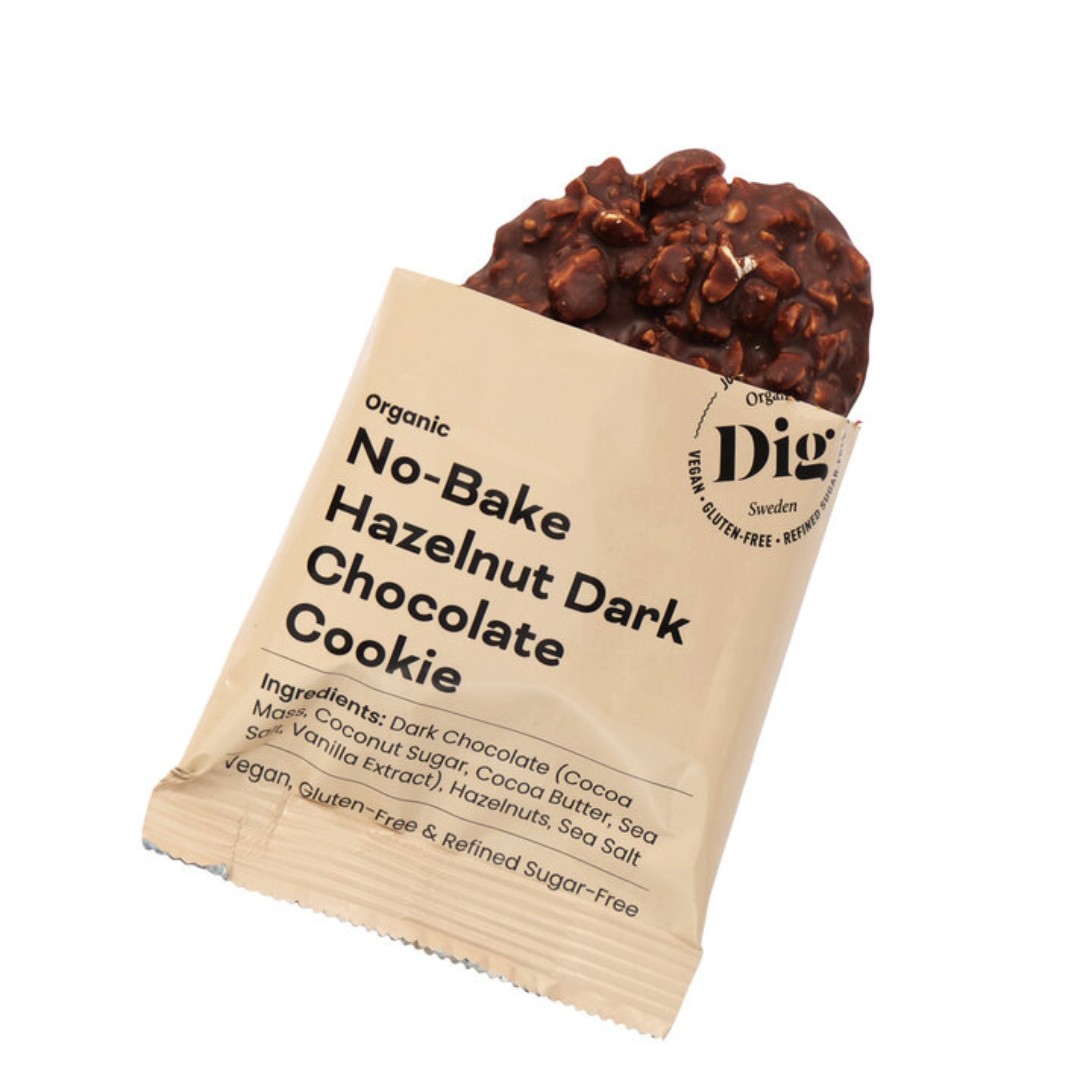Hazelnut Dark Chocolate Cookie 30g