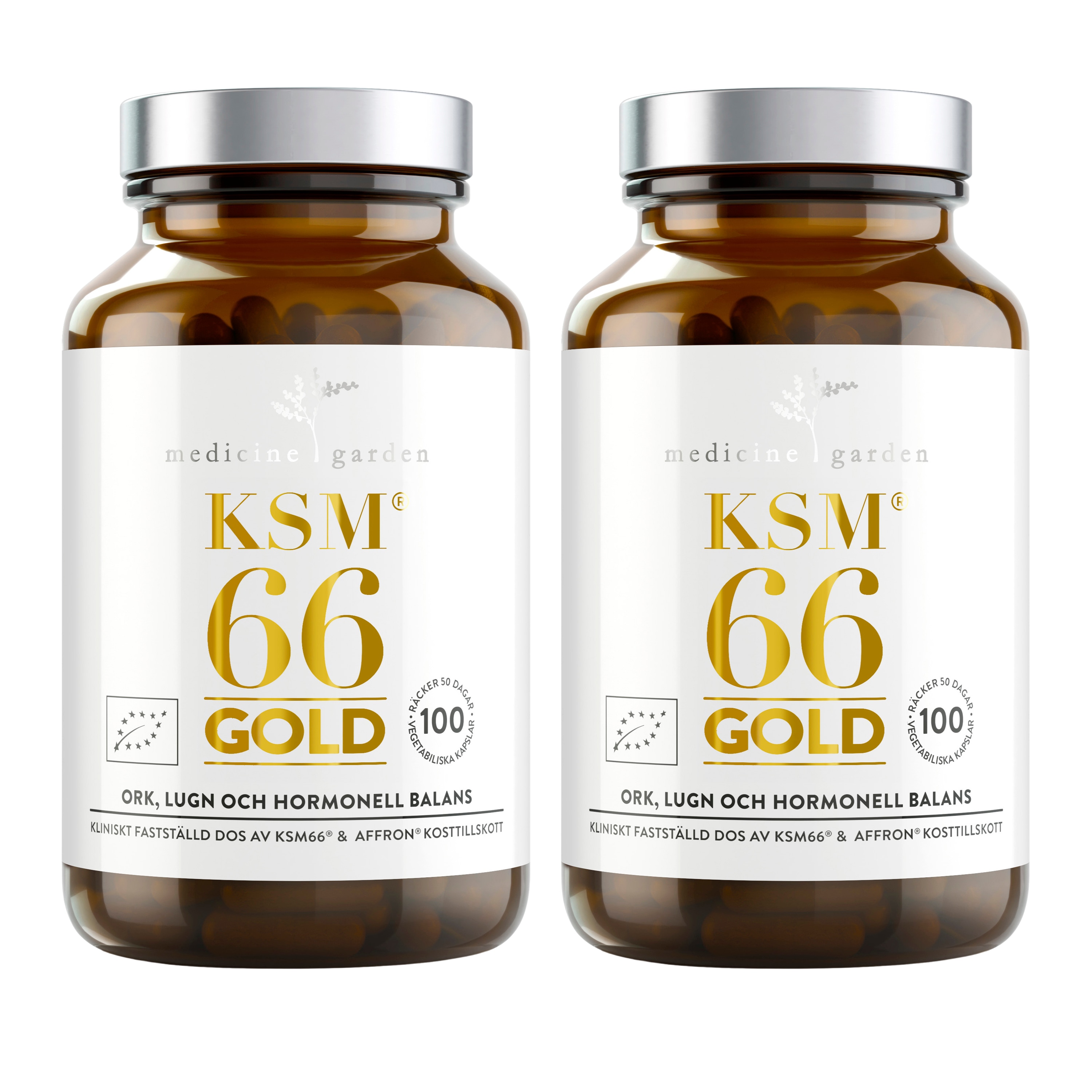 KSM66 GOLD® Ekonomipack 2x100k