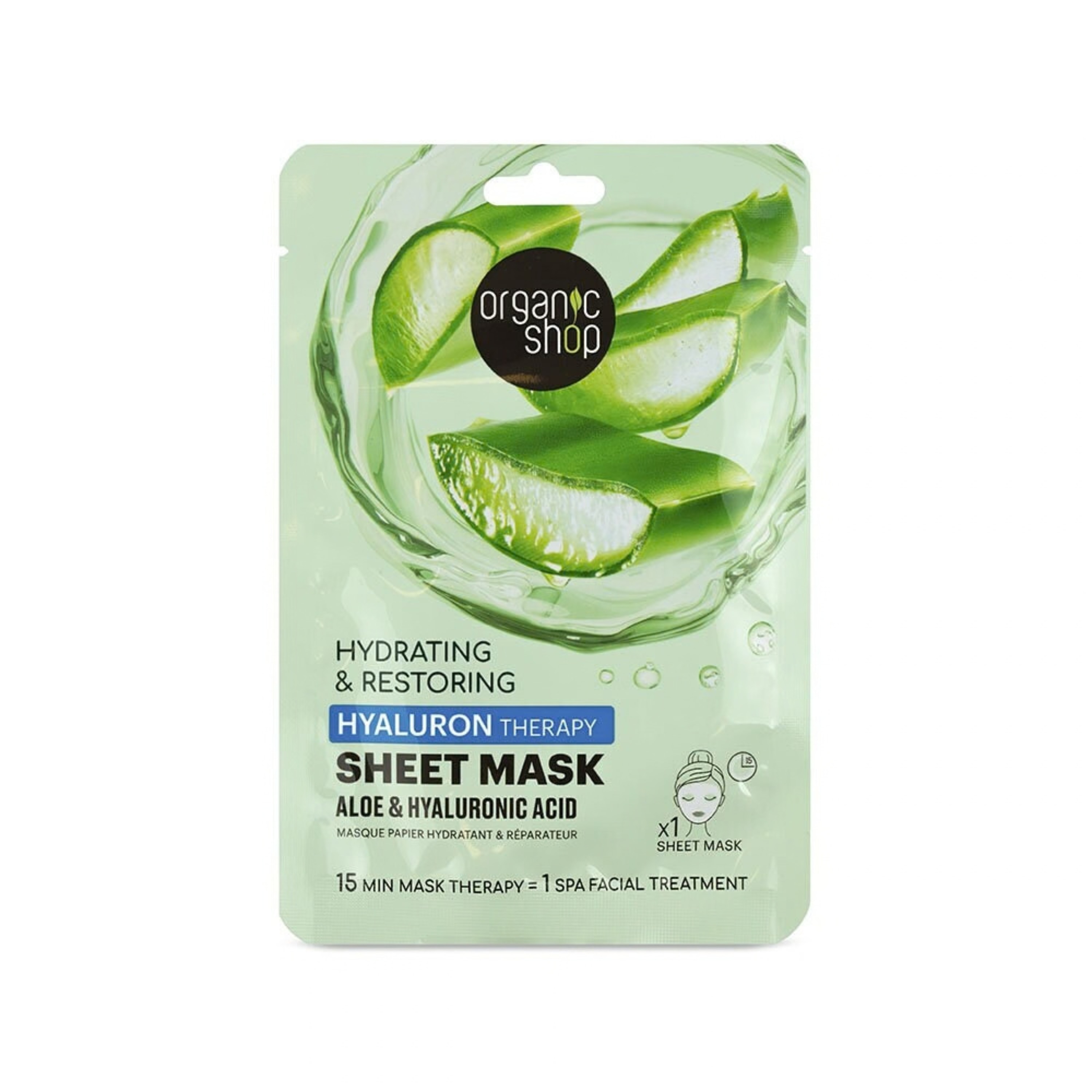 Sheet Mask Aloe & Hyaluronsyra 1st