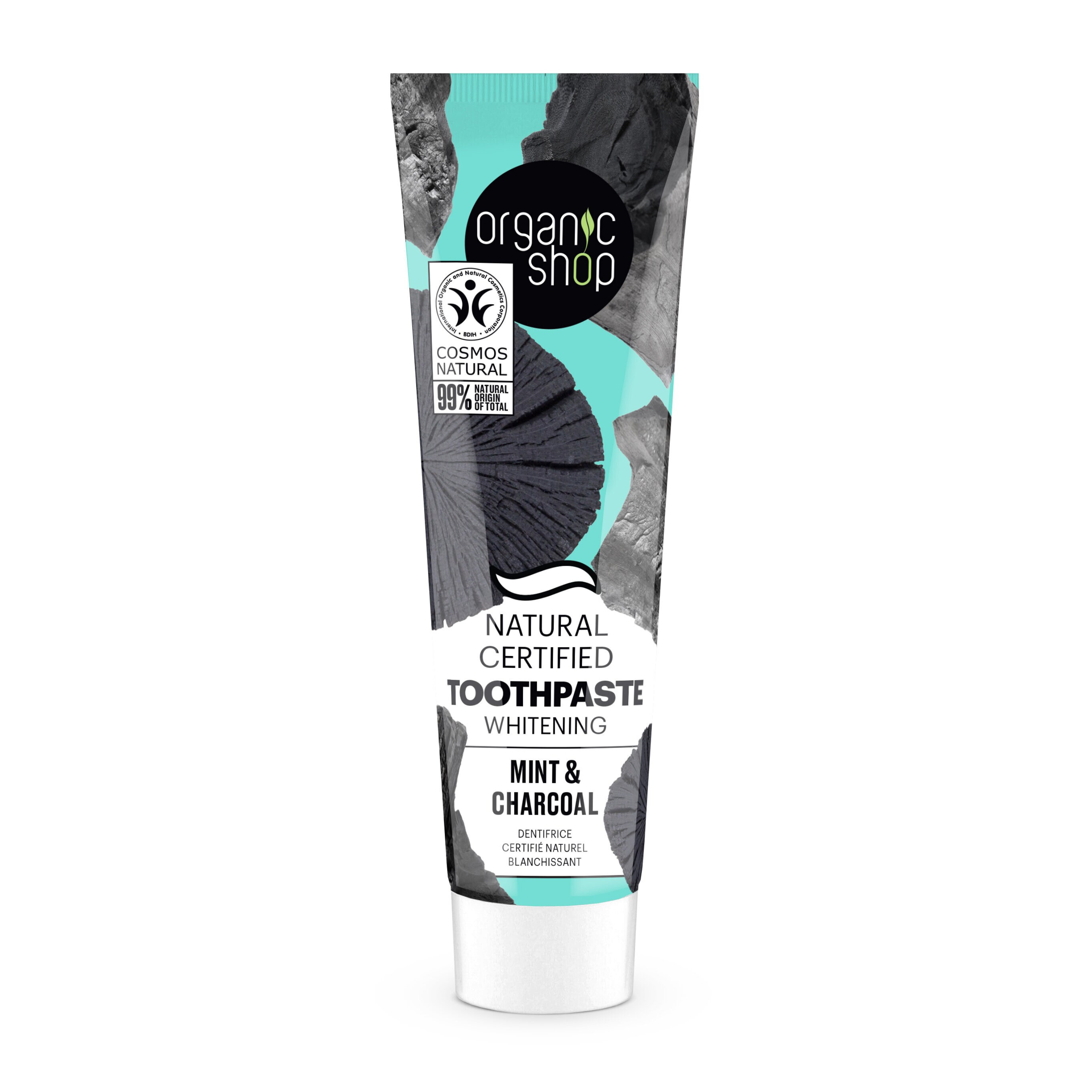 Toothpaste Charcoal & Mint 100g