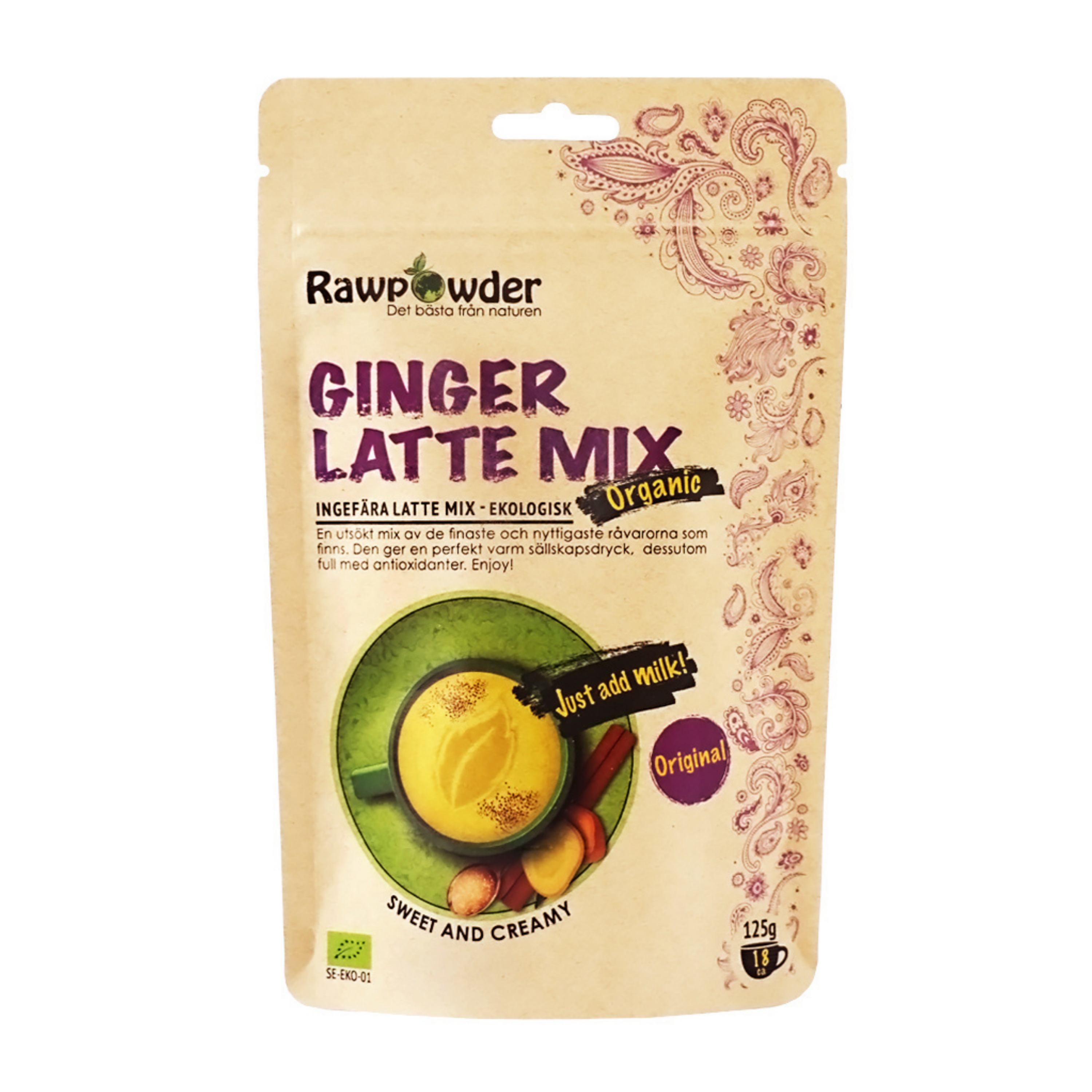 Ginger Latte Sweet and creamy 125g
