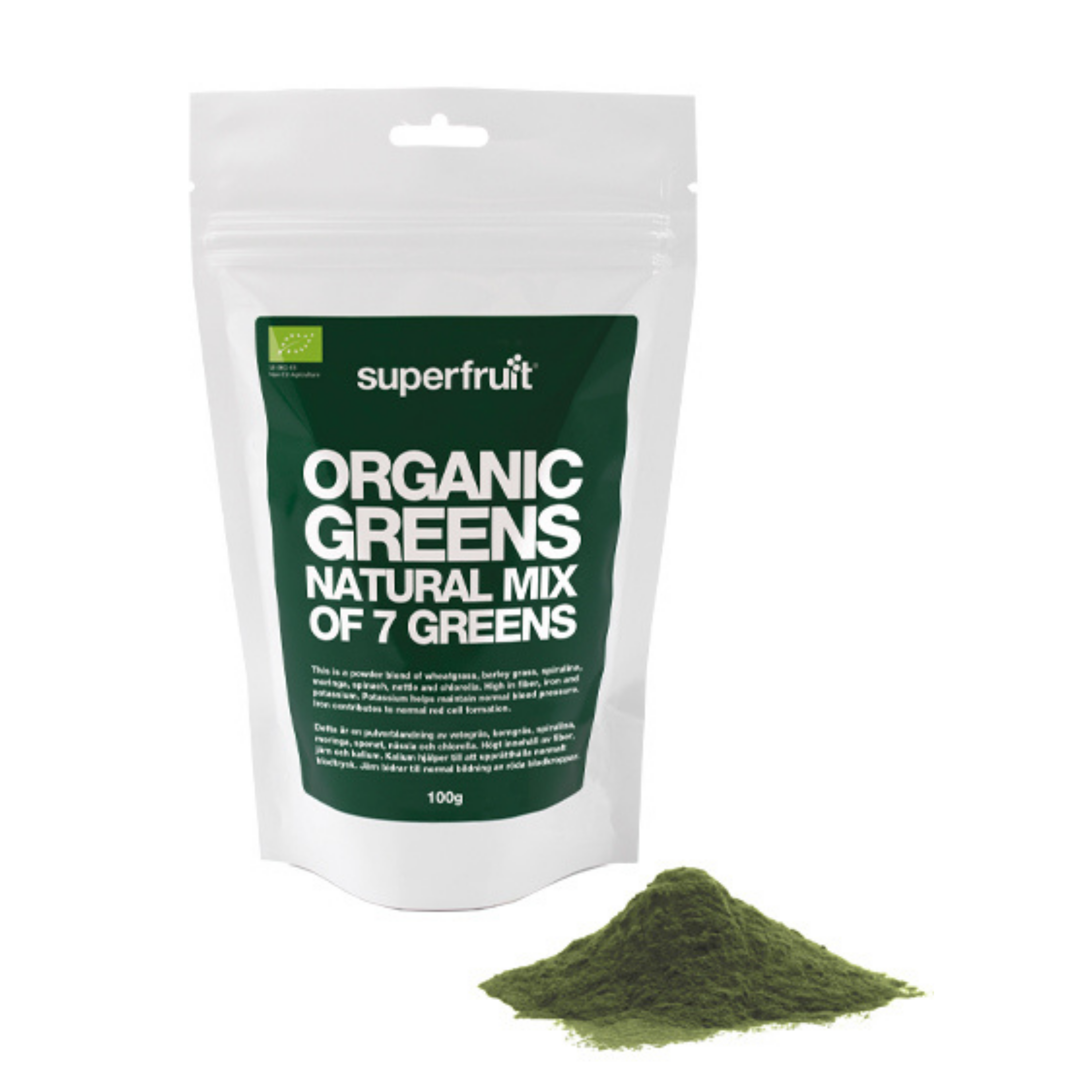 Organic Greens Powder 100g