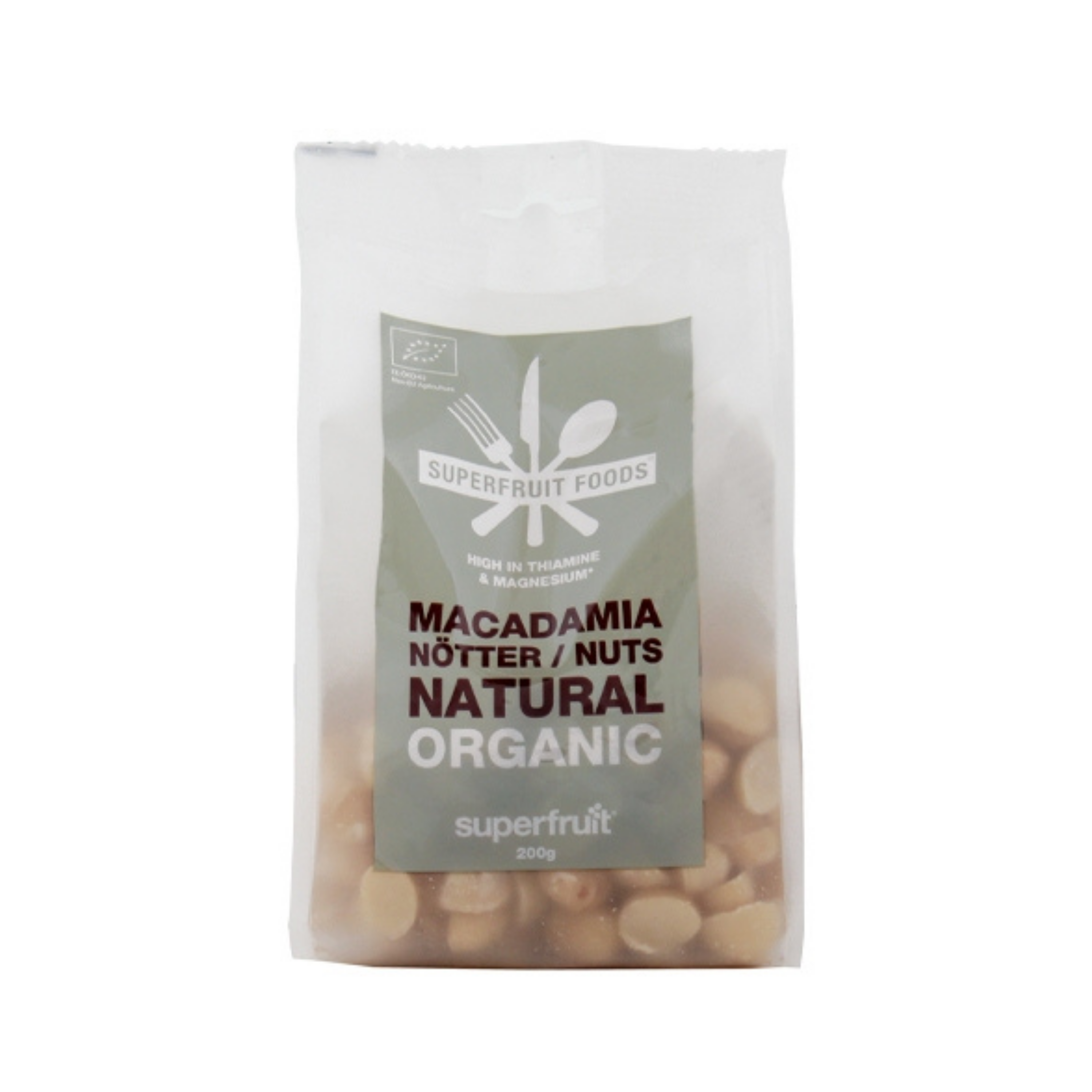 Macadamianötter Naturella 200g