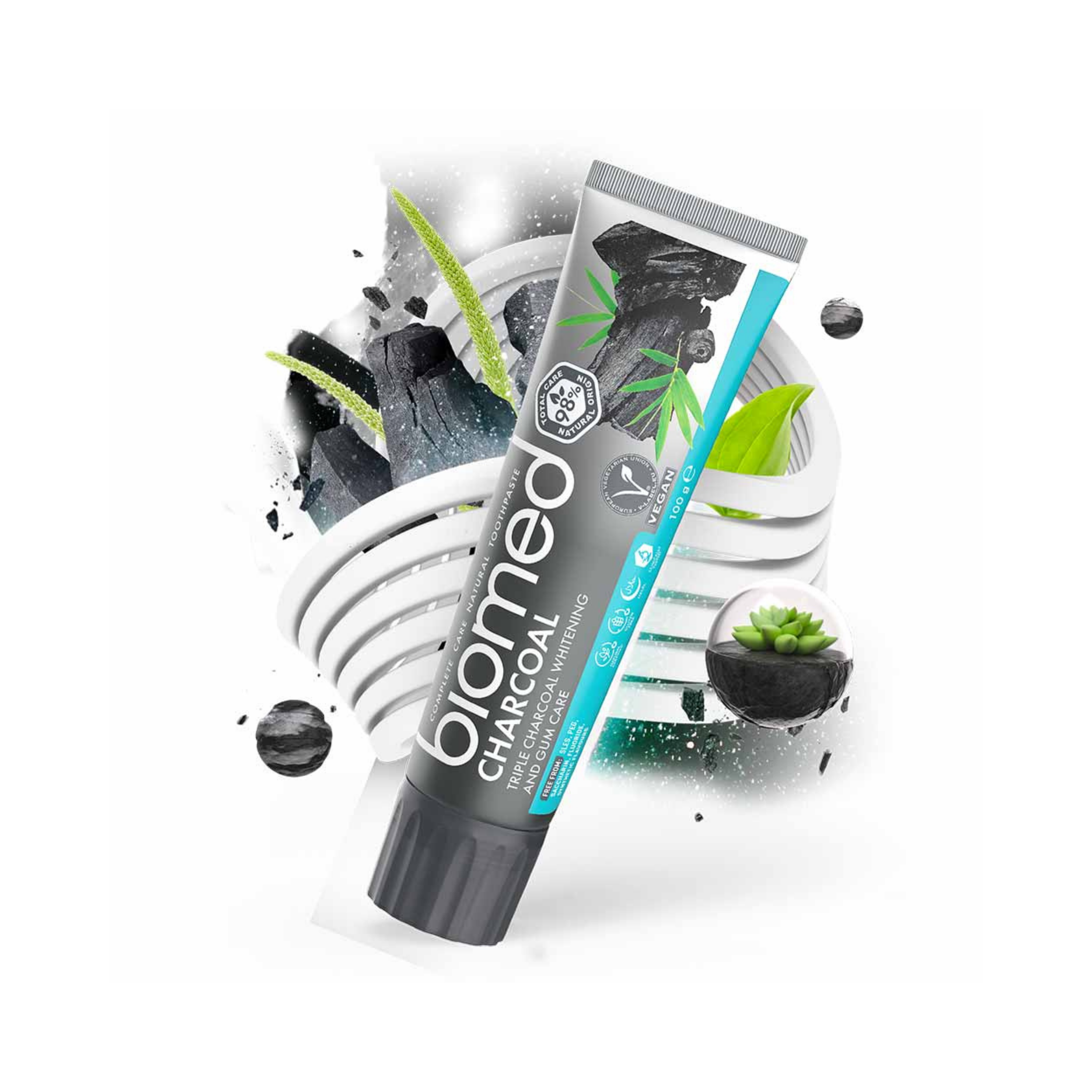Toothpaste Charcoal 100g