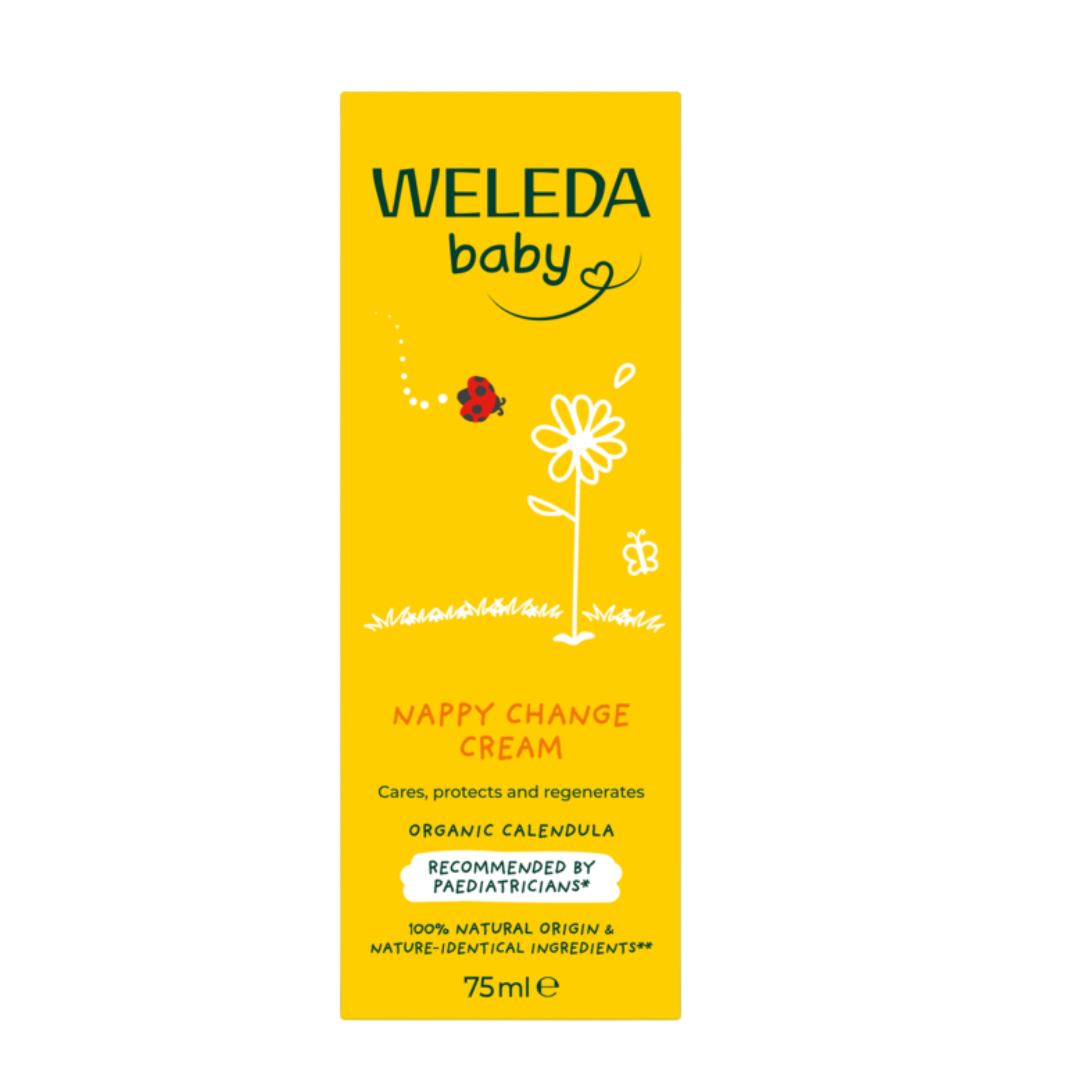 Calendula Nappy Change Cream Fragrance Free 75ml