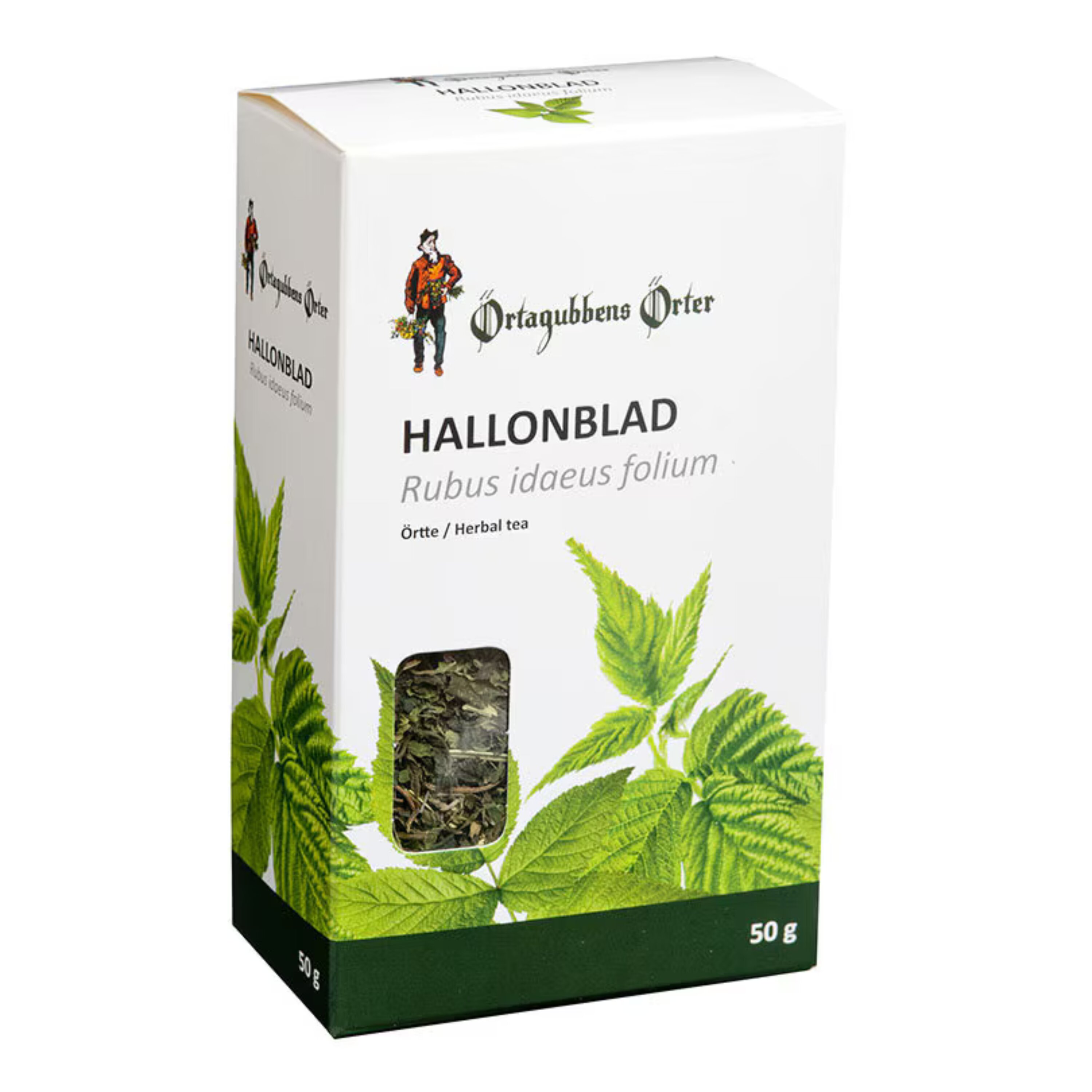 Hallonblad 50g