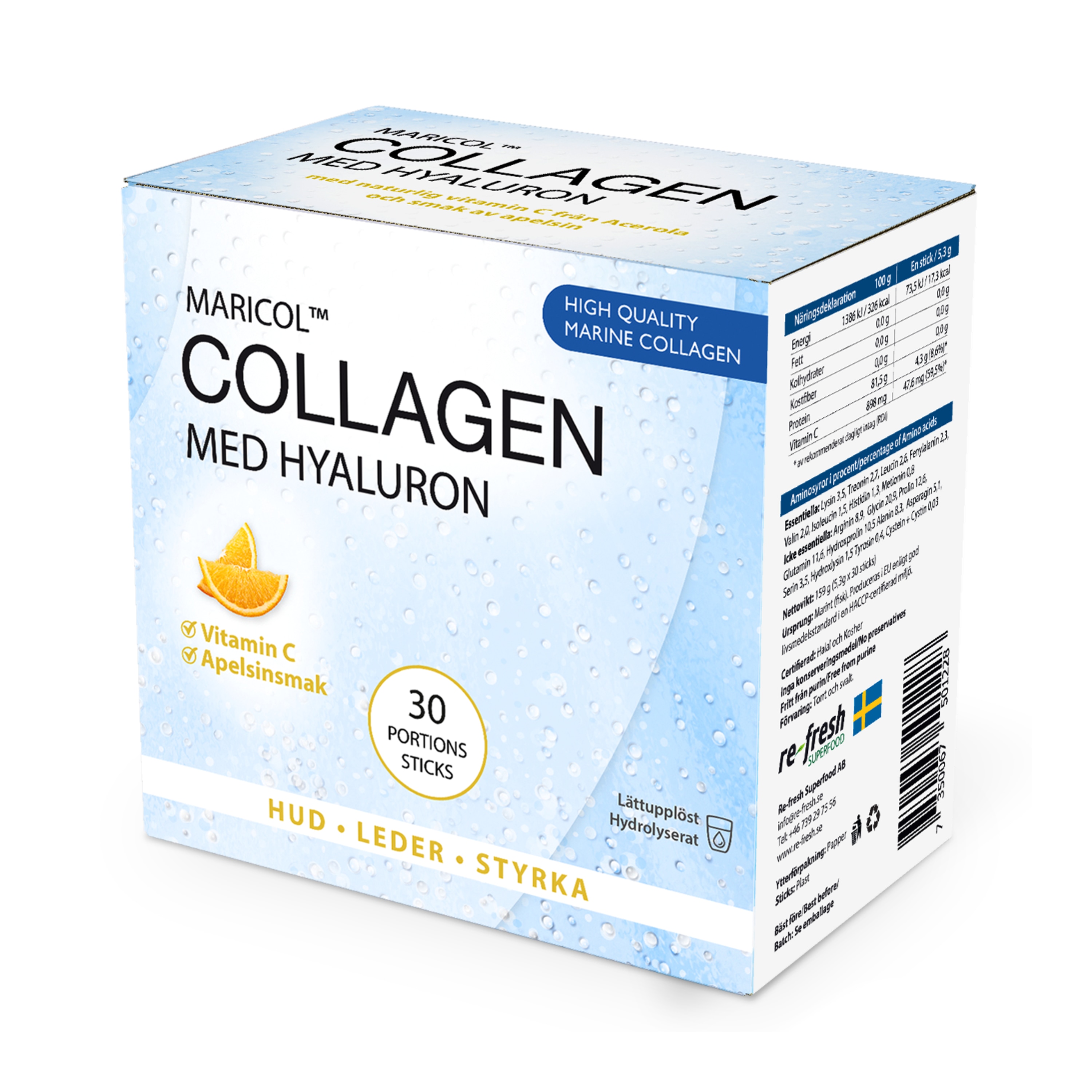 Collagen Hyaluron + C 30 sticks