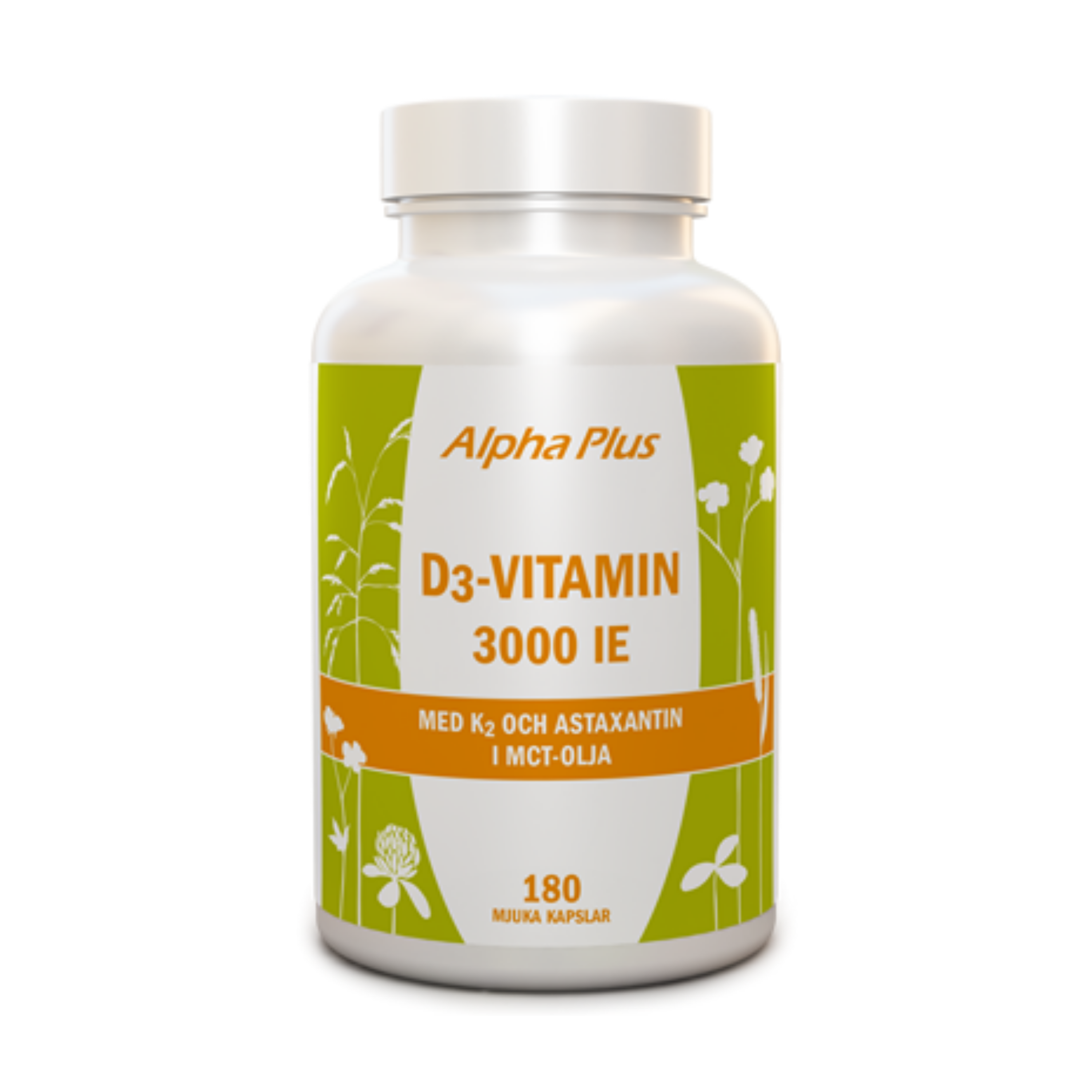 D3-vitamin 3000IE + K2 180k