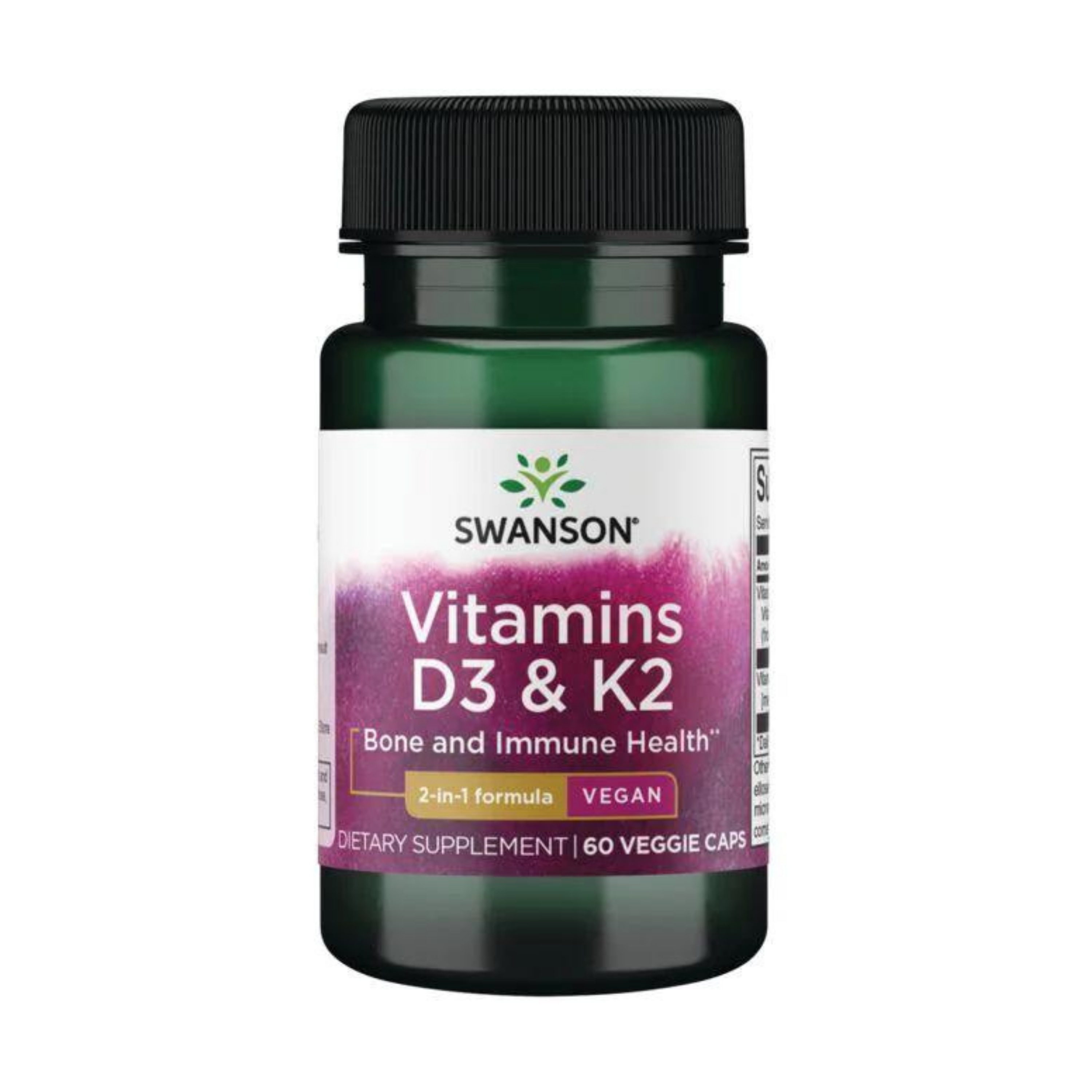 Vegan Vitamin D3 & K2 60k