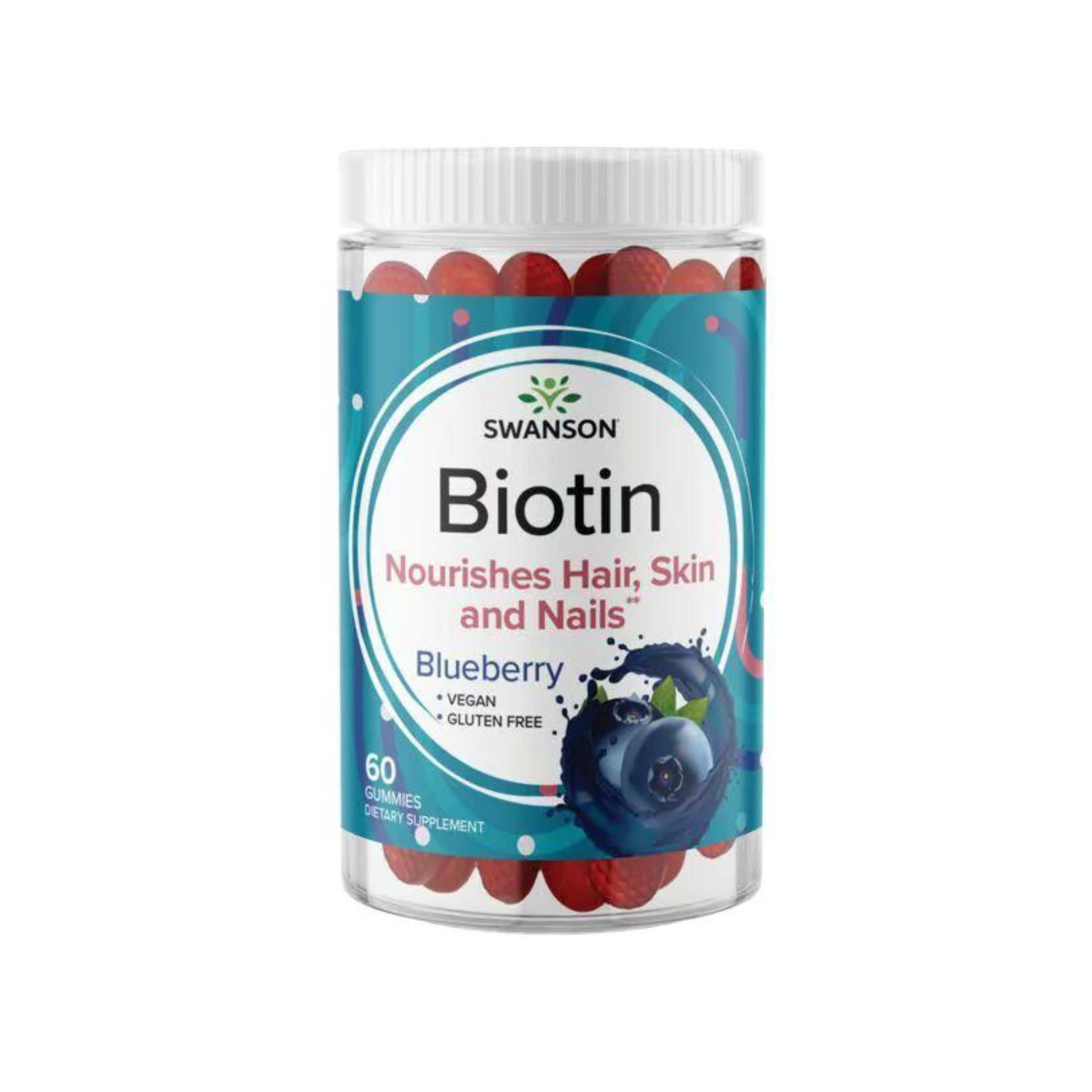 Biotin Gummies Blueberry 60st