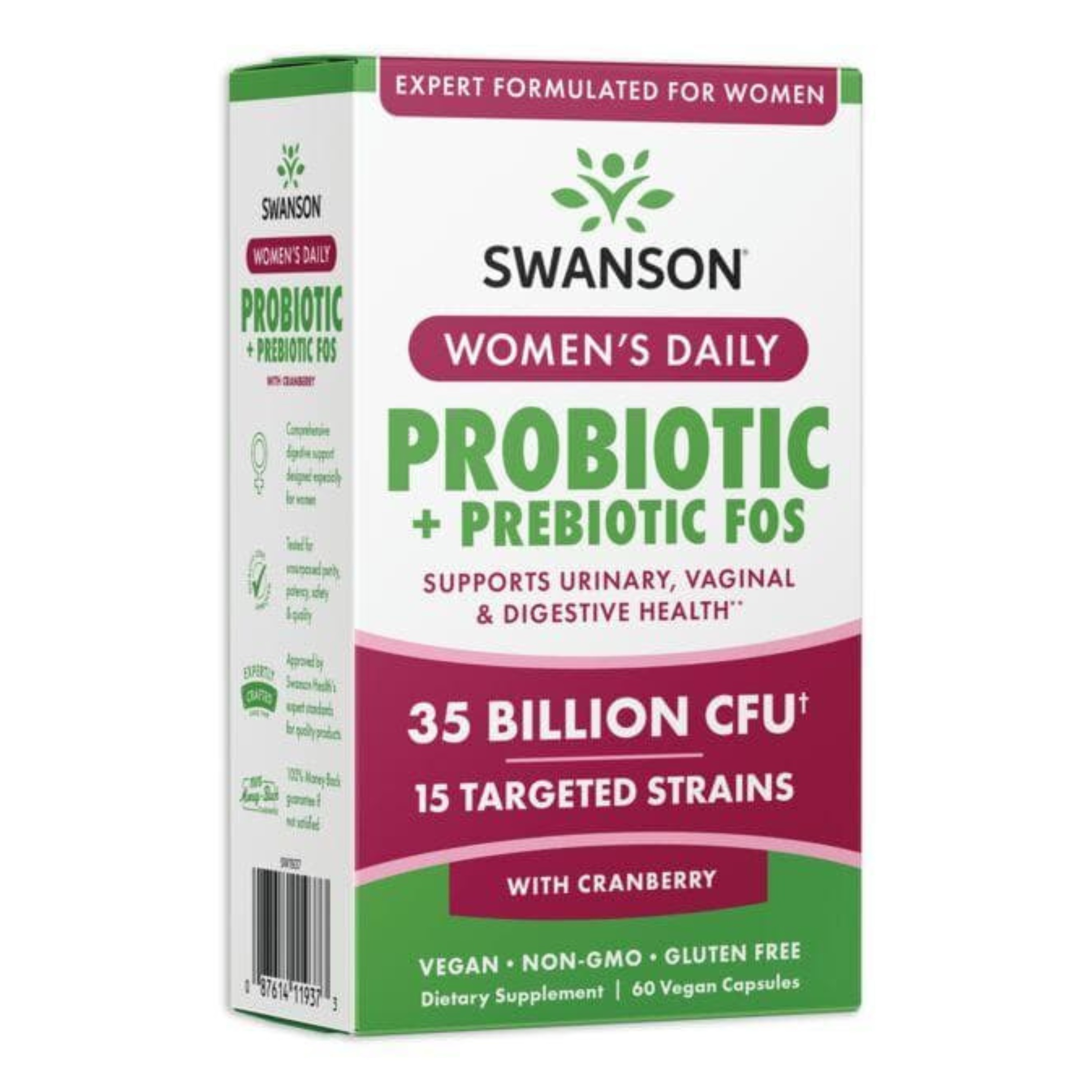 Women's Daily Probiotic + Prebiotic FOS 60k