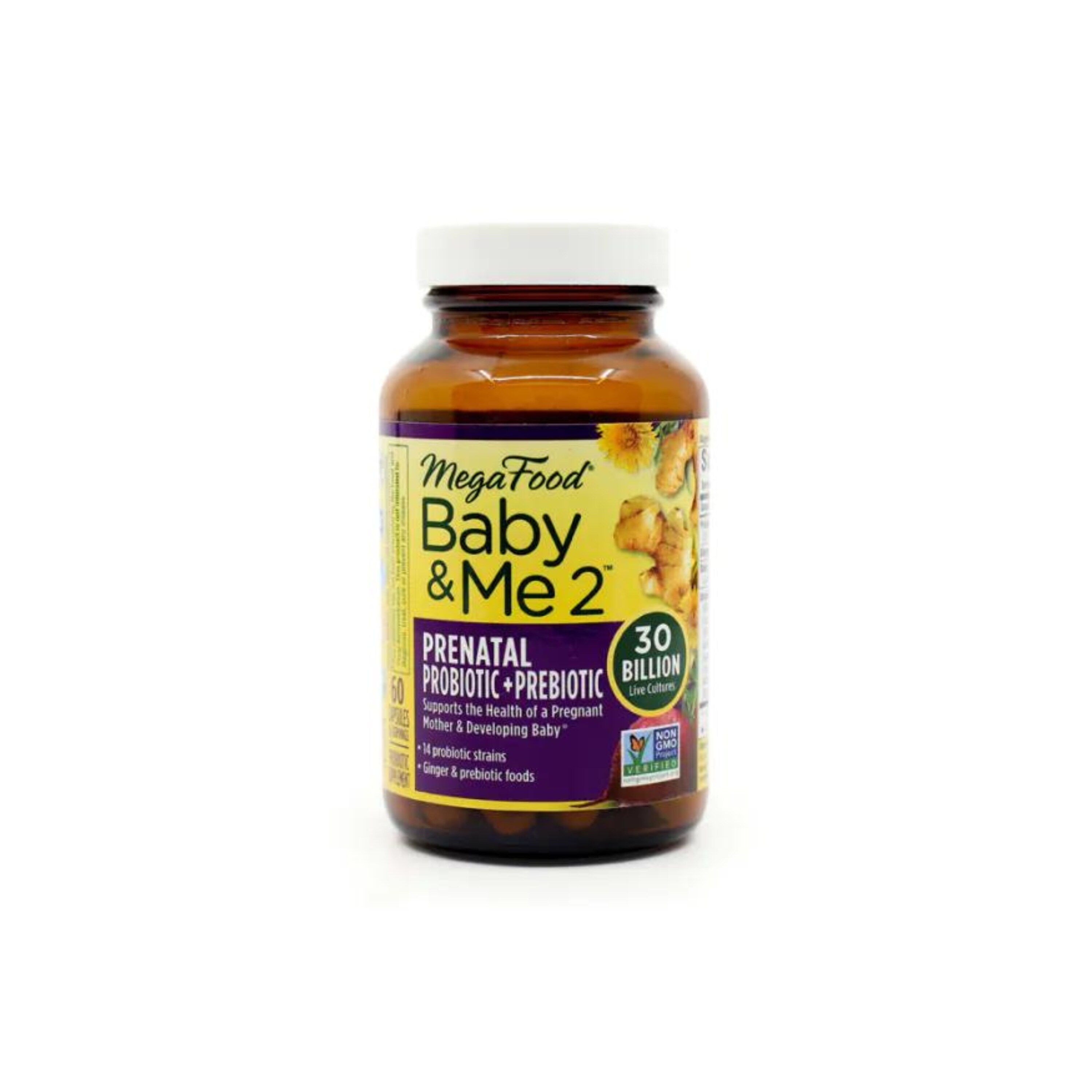 Baby & Me 2 Prenatal Probiotic + Prebiotic 60k