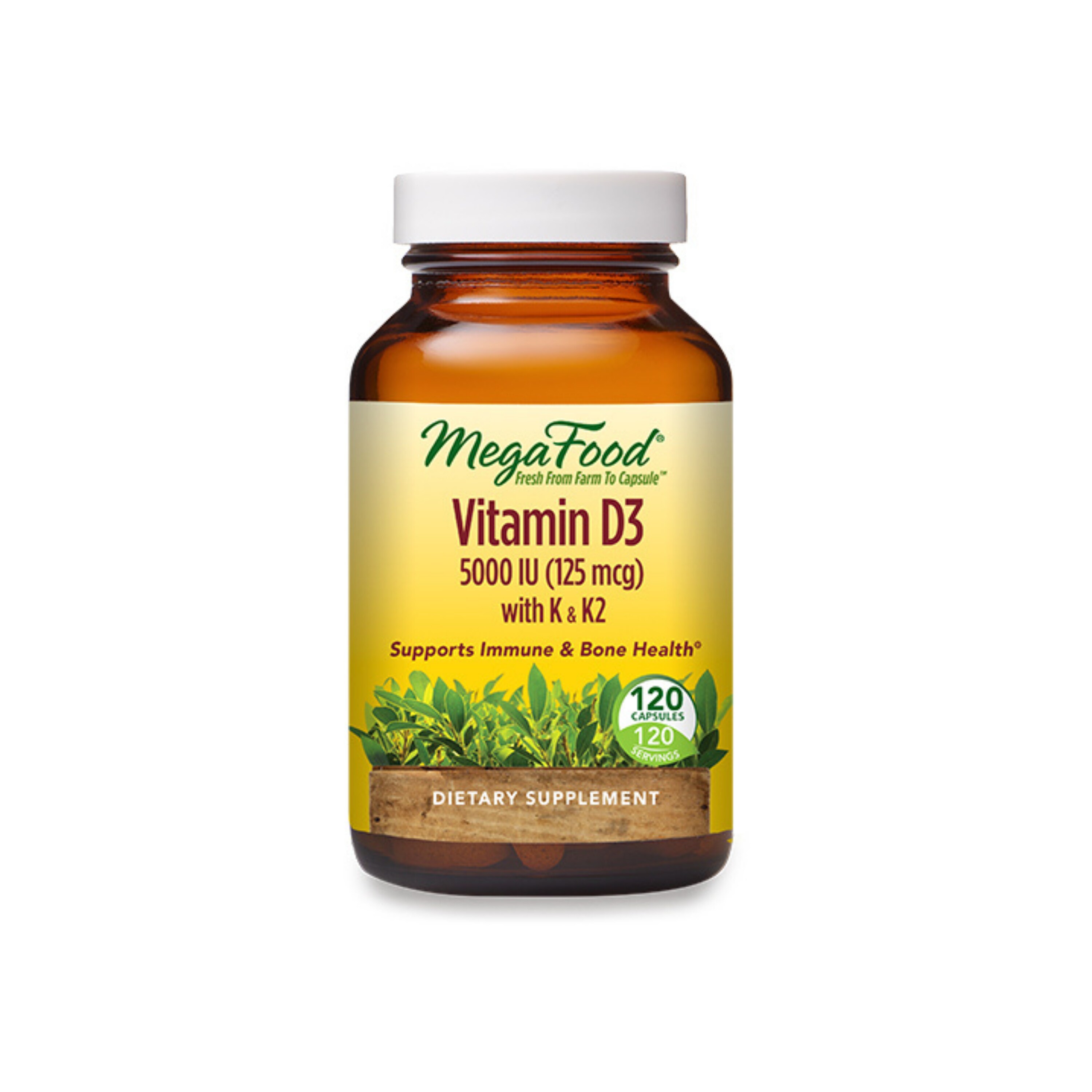 Vitamin D3 5000IE med K-vitamin 120k