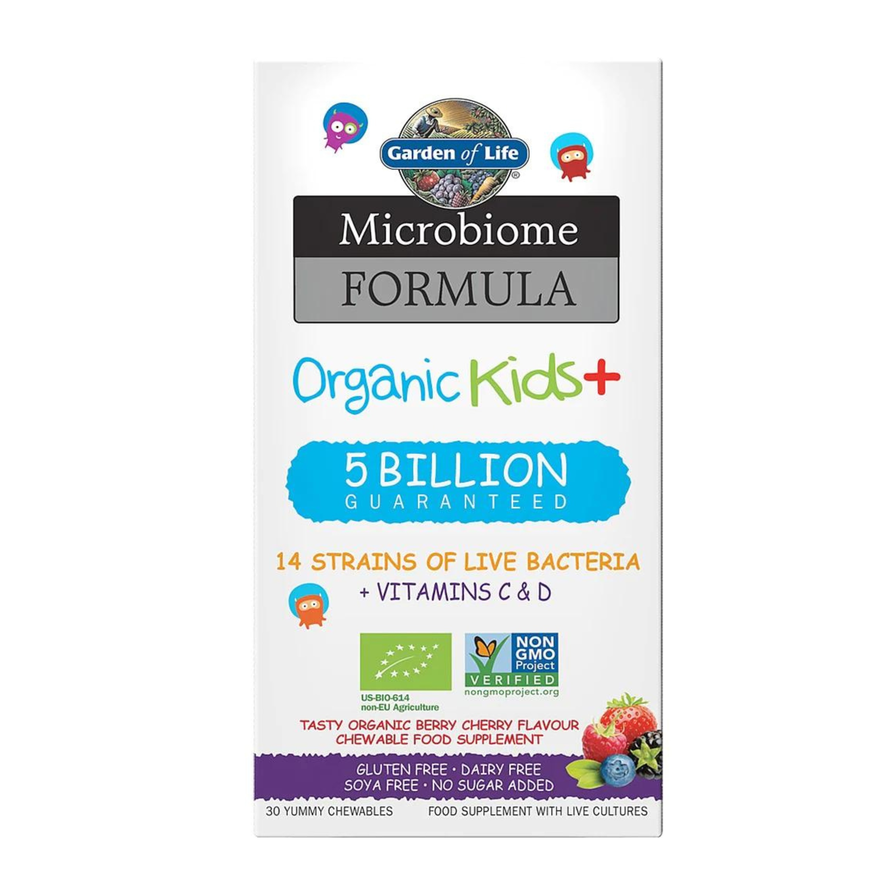 Microbiome Organic Kids+ 30t