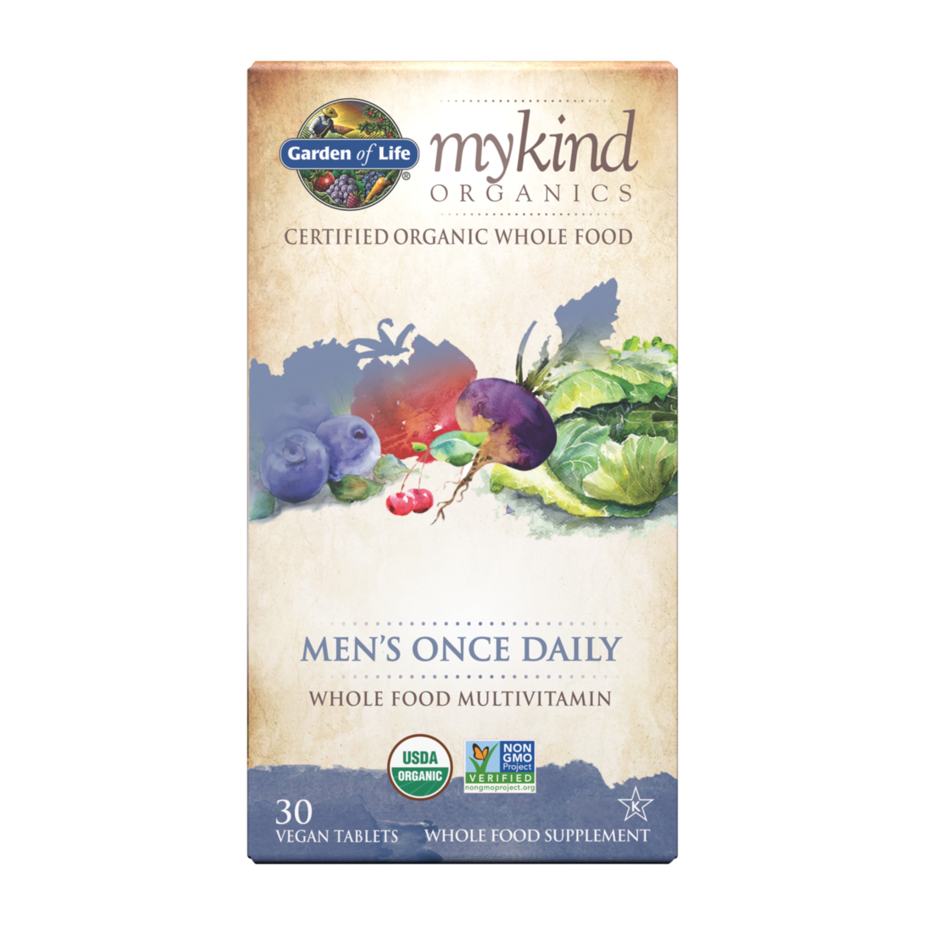 mykind Organic Men's Once Daily 30t