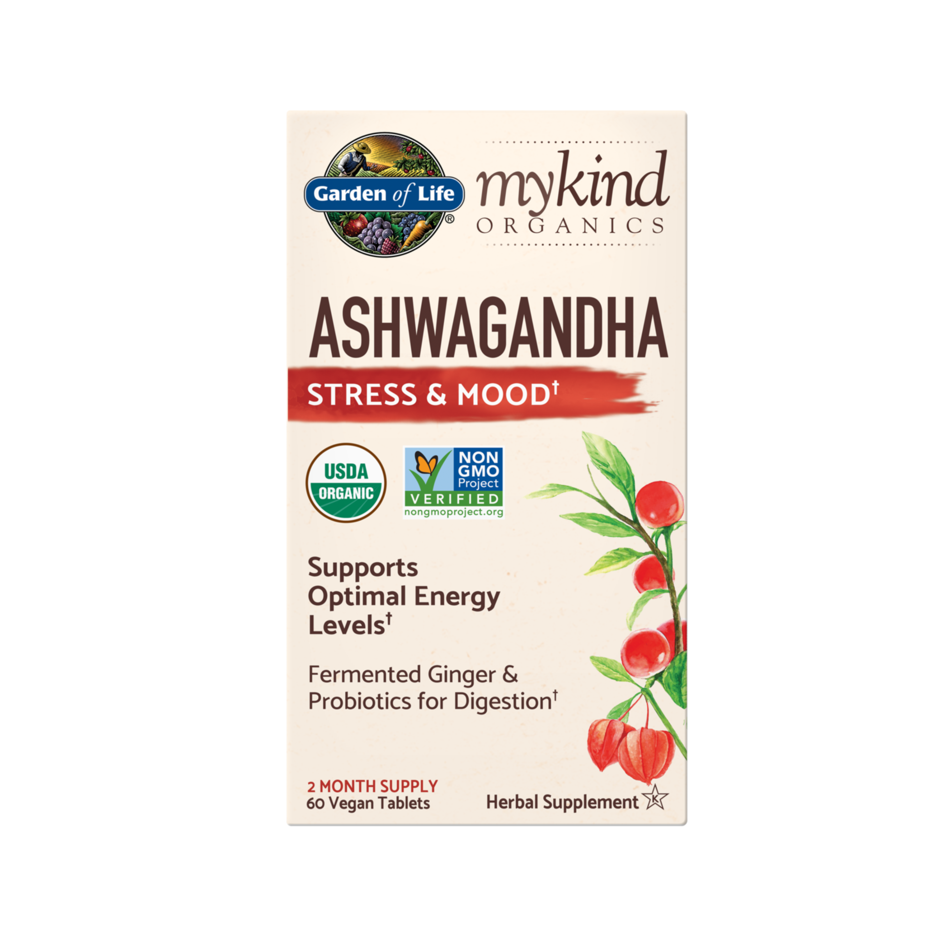 mykind Organic Ashwagandha 60t