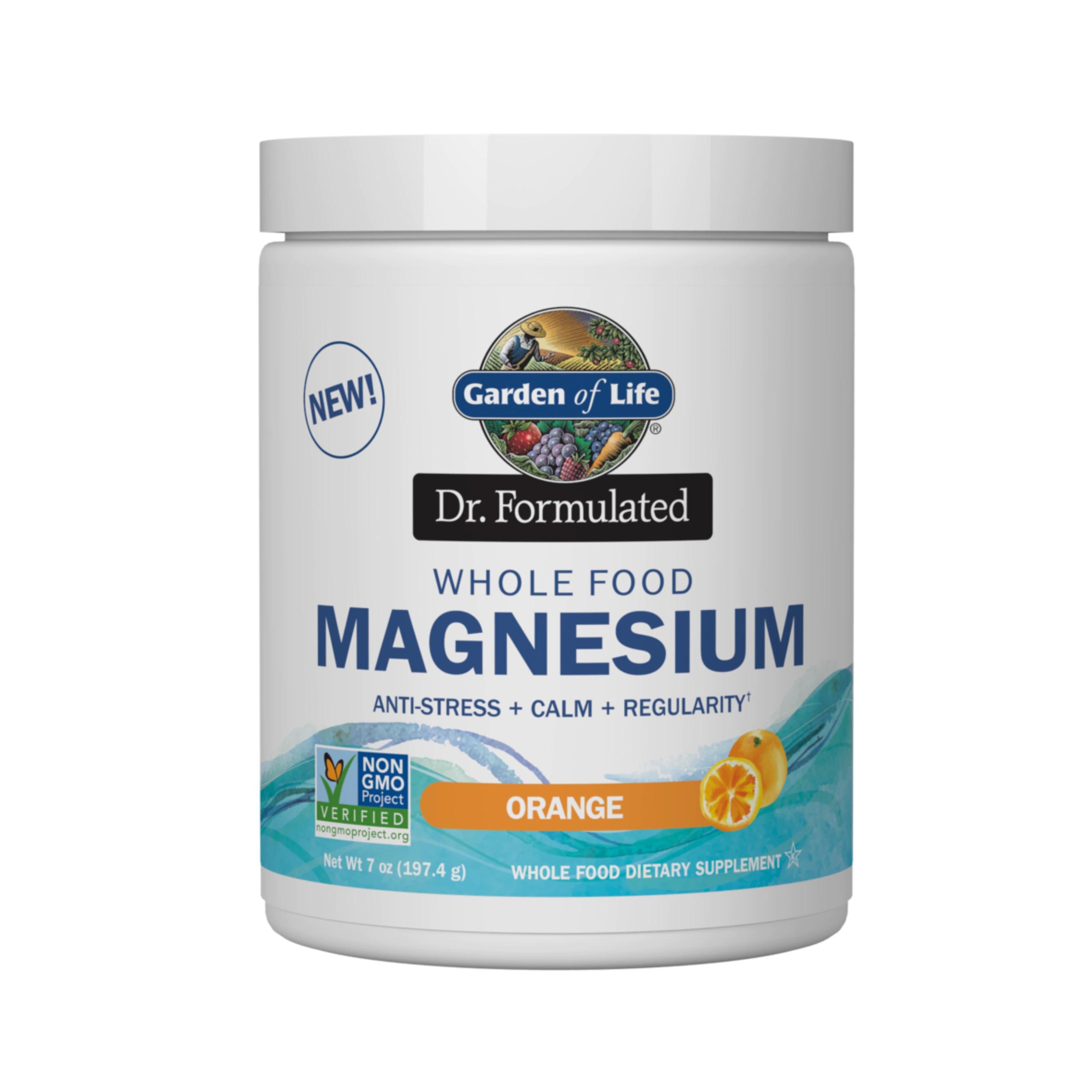 Whole Food Magnesium Orange 198g