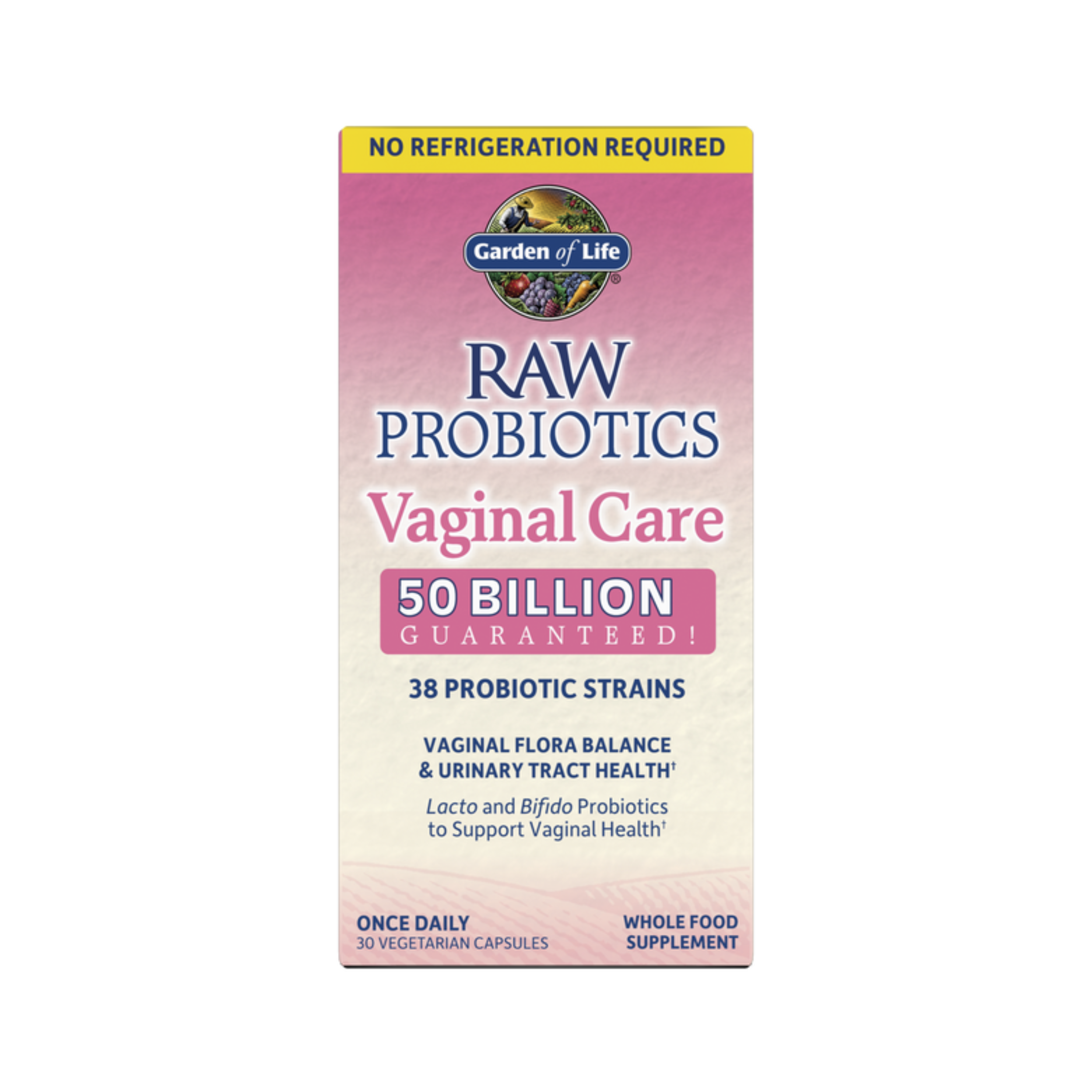 Raw Probiotics Vaginal Care 50CFU 30k