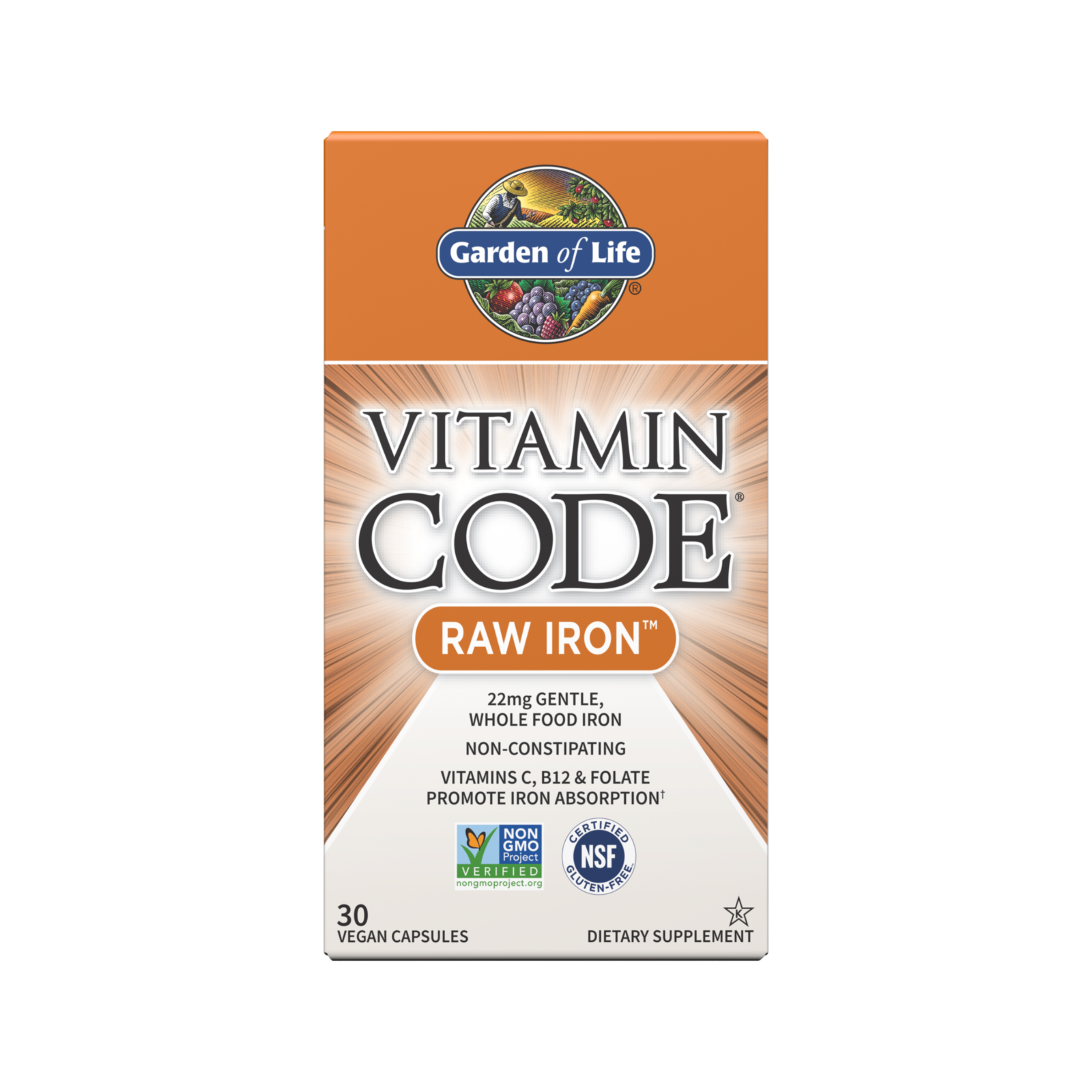 Vitamin Code Raw Iron 30k
