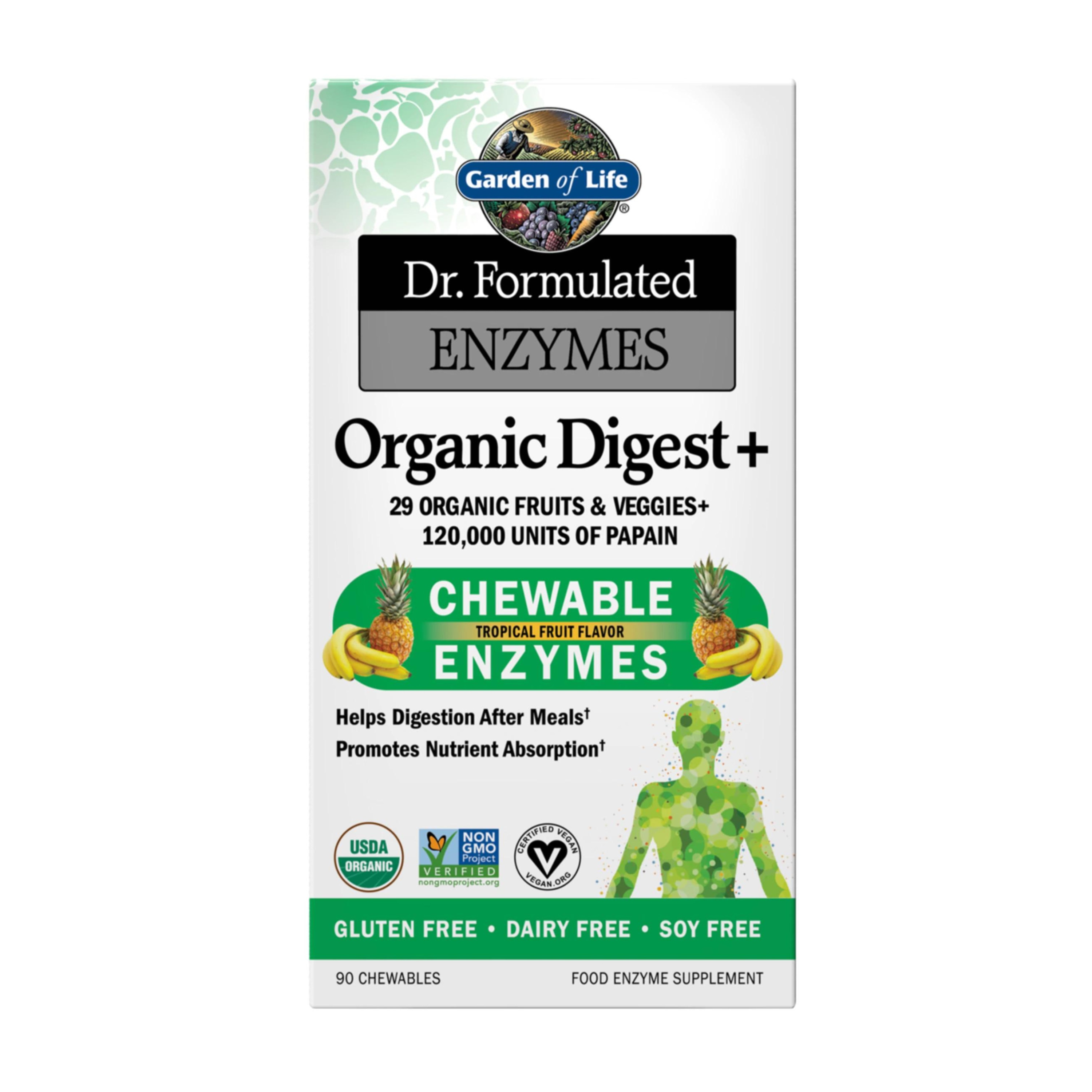 Organic Digest+ Enzymes 90t