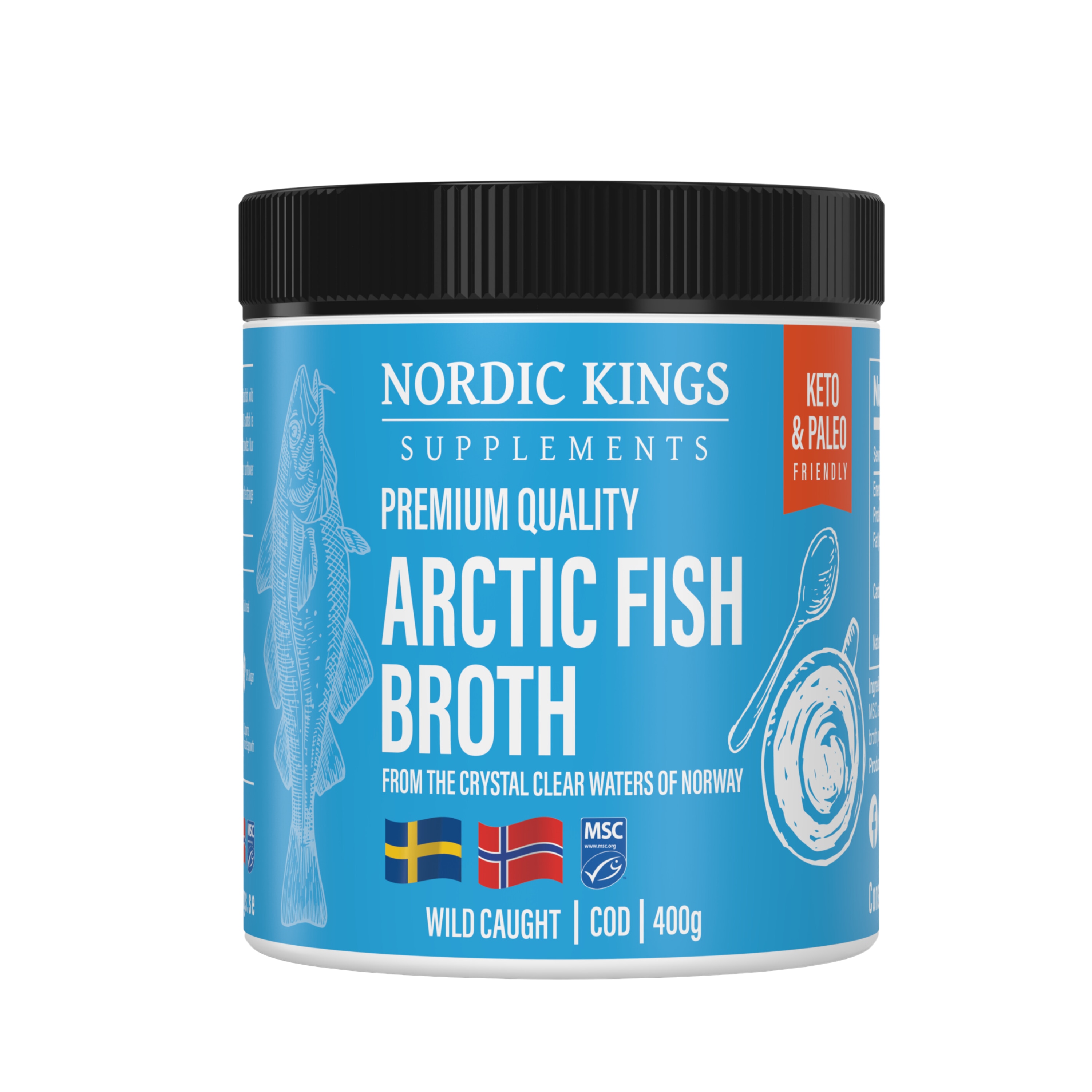 Arktisk Fiskbuljong Premium 400g