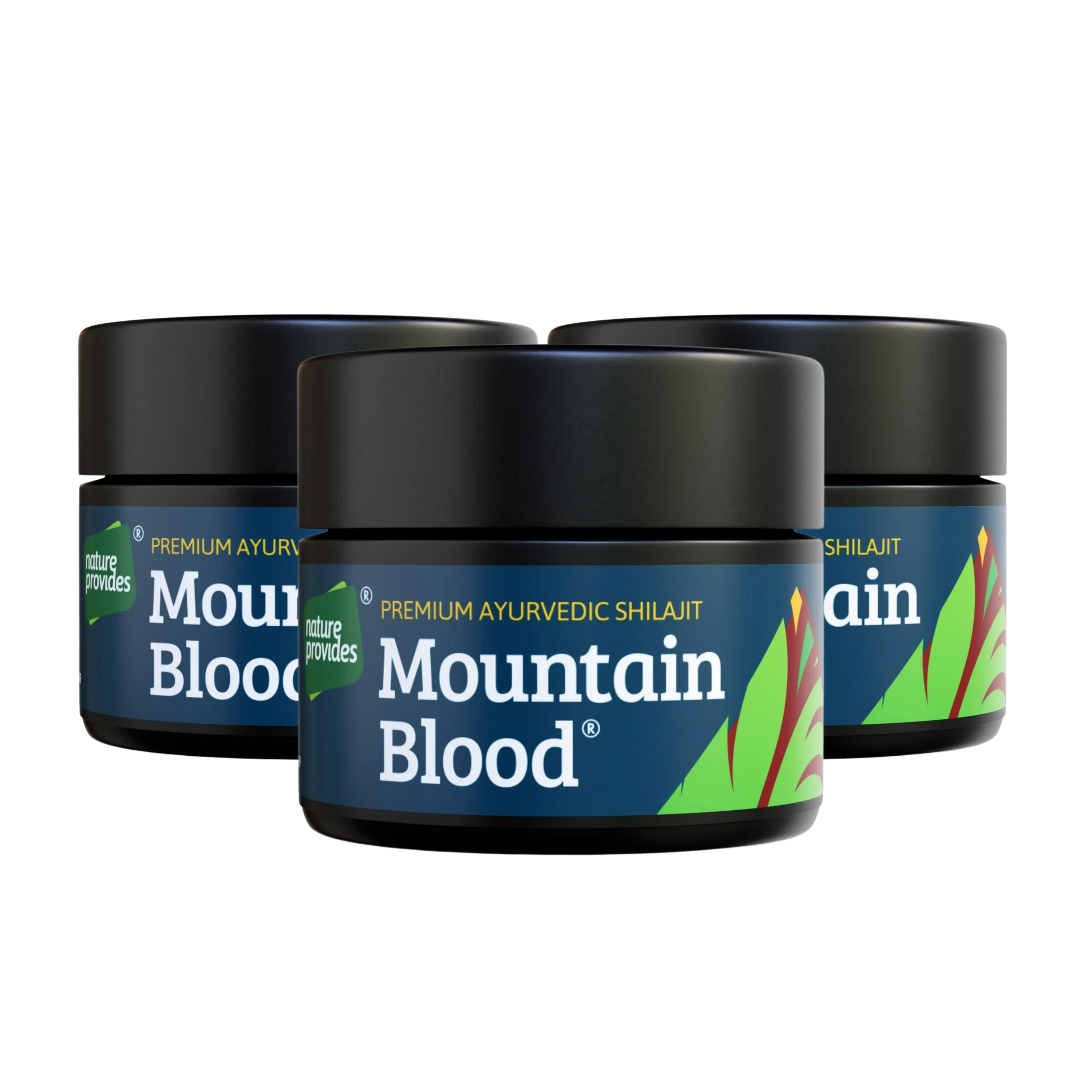 Mountain Blood Shilajit Ekonomipack 3x30g