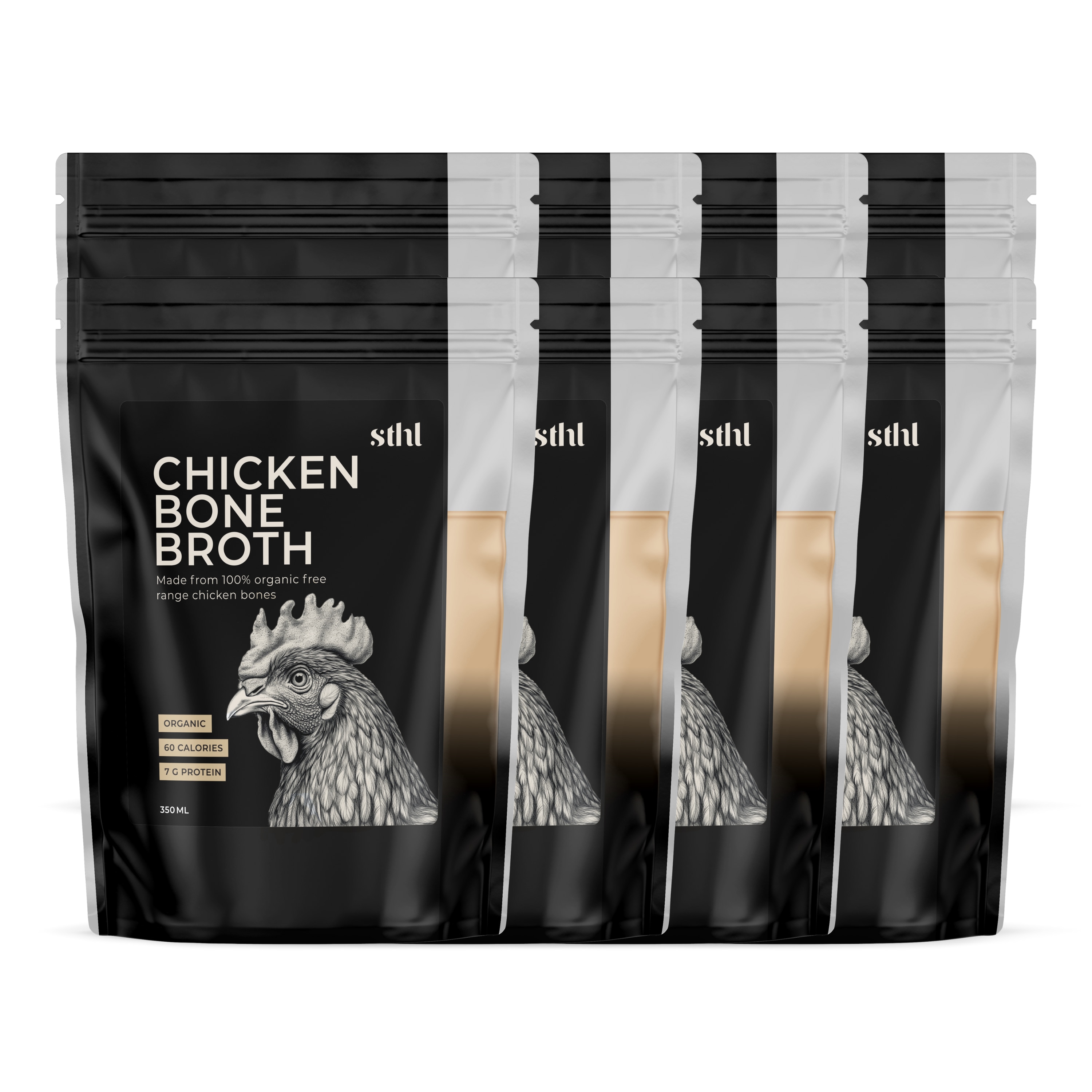 Chicken Bone Broth Ekonomipack 8x350ml