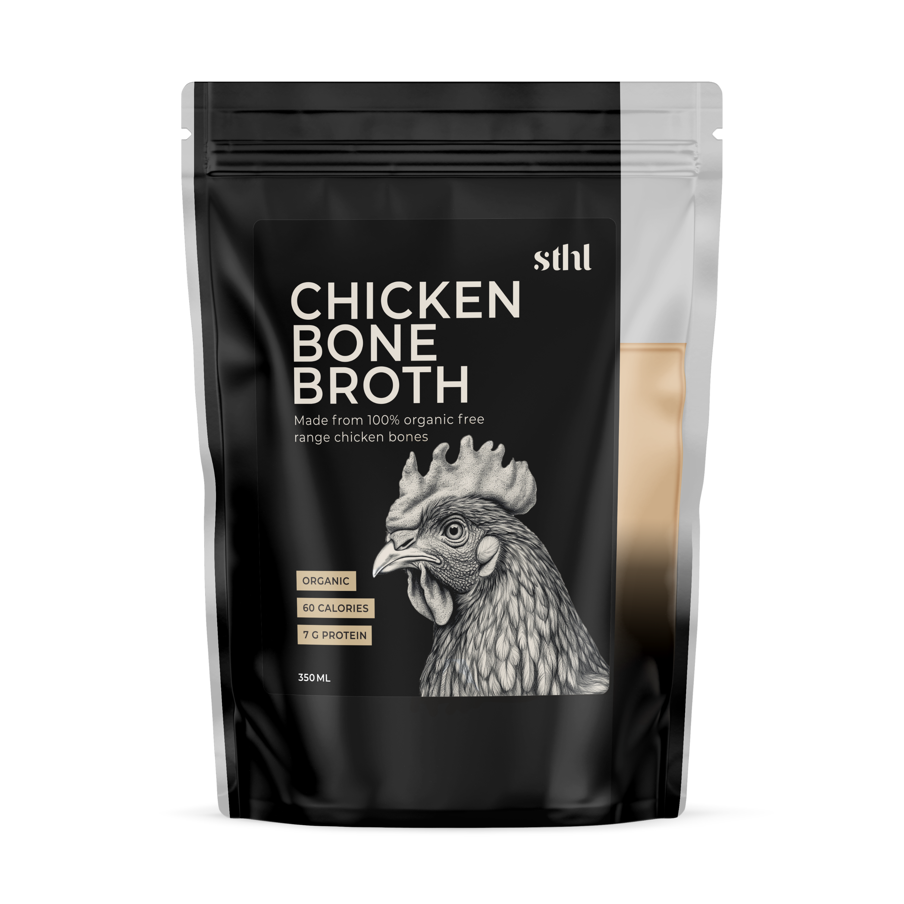Chicken Bone Broth Påse Eko 350ml