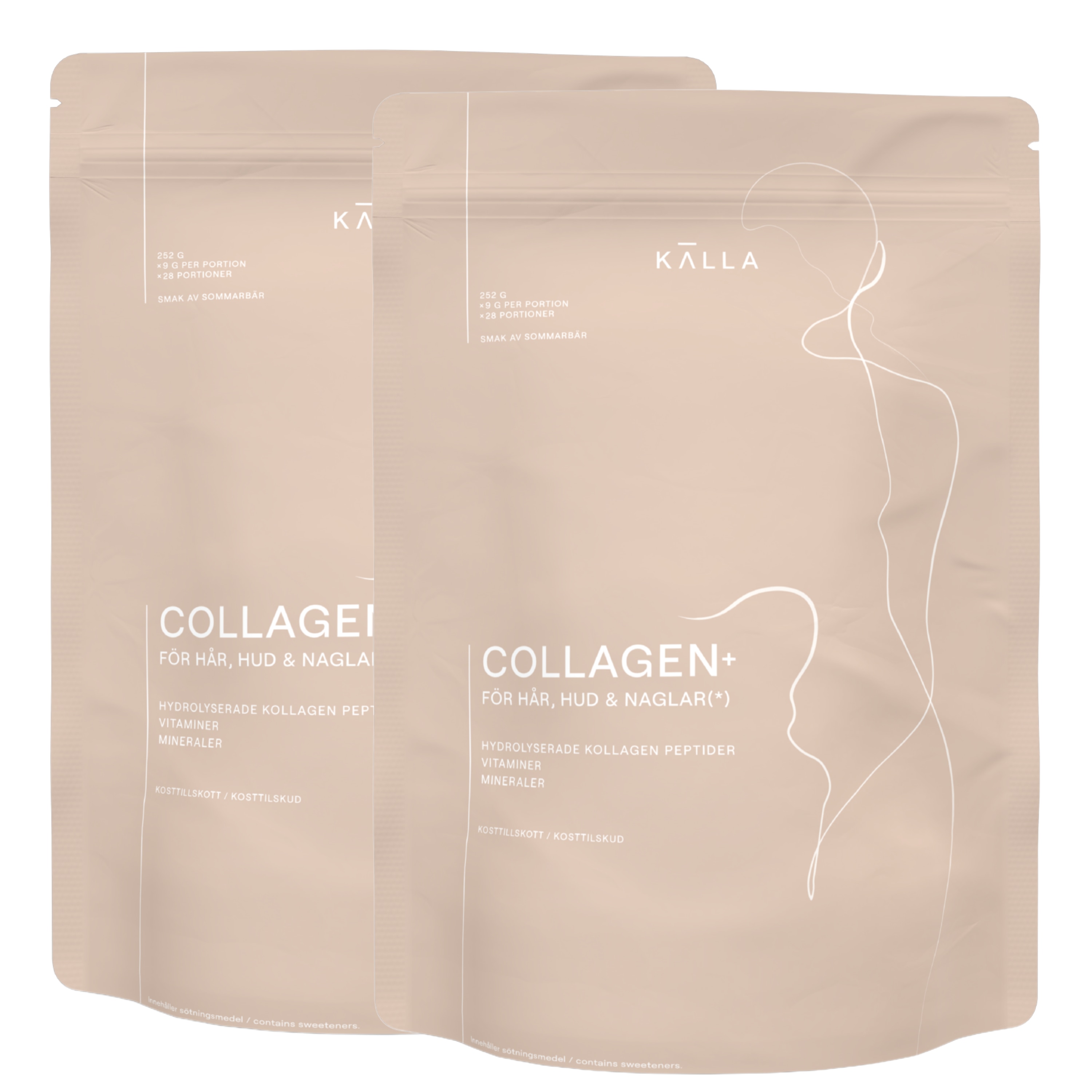Collagen+ Ekonomipack 2x252g
