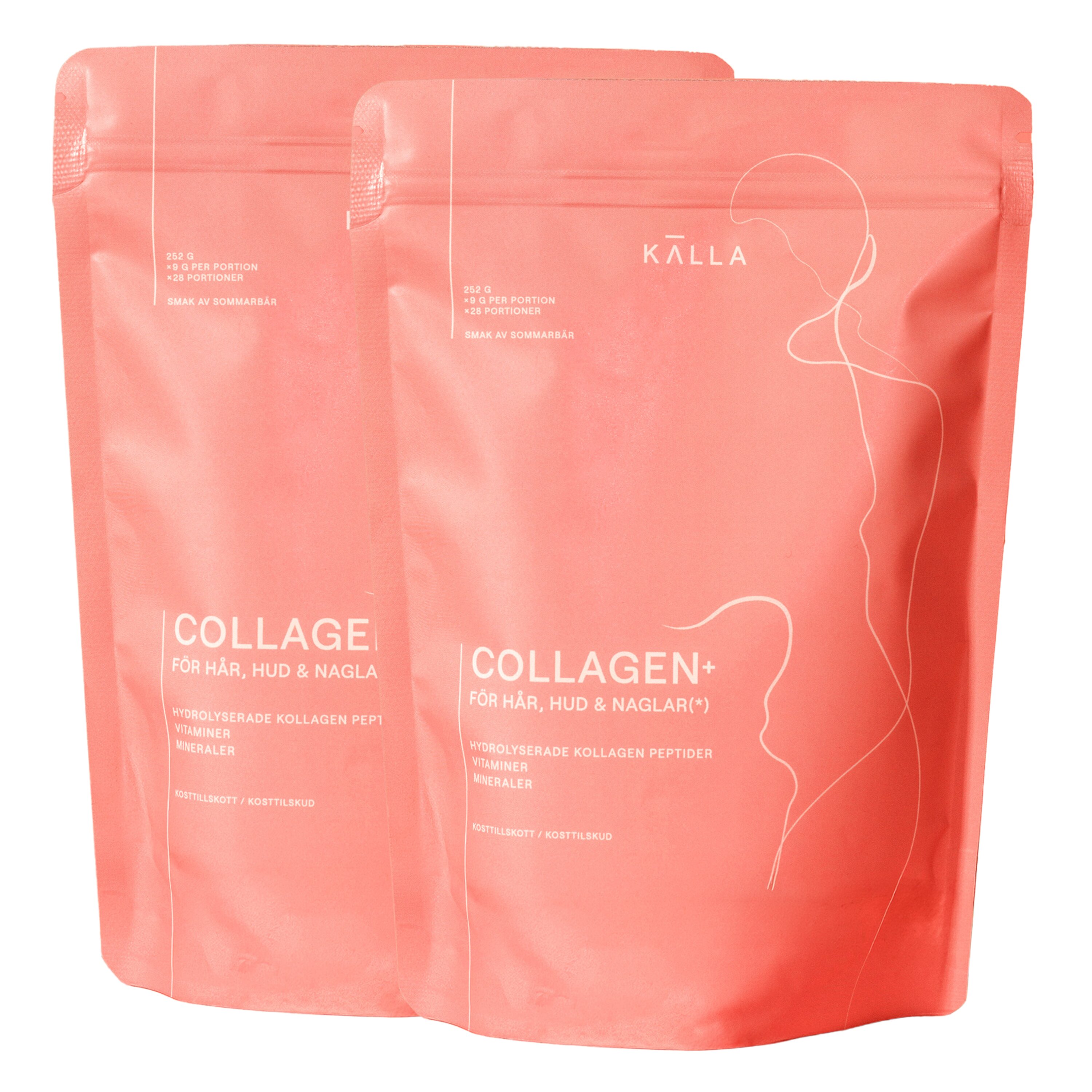 Collagen+ Pink Grapefruit Ekonomipack 2x252g