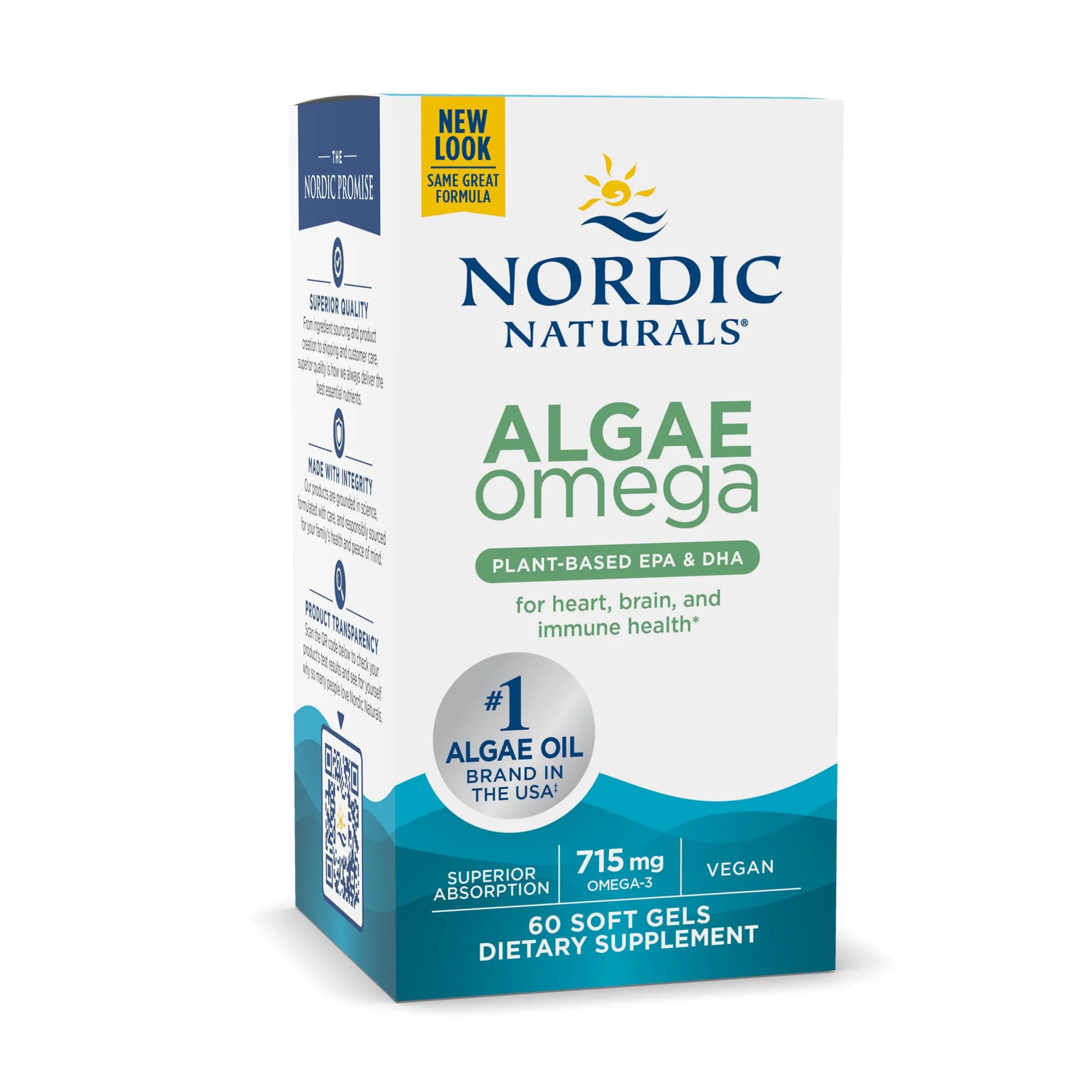 Algae Omega-3 715mg 60k