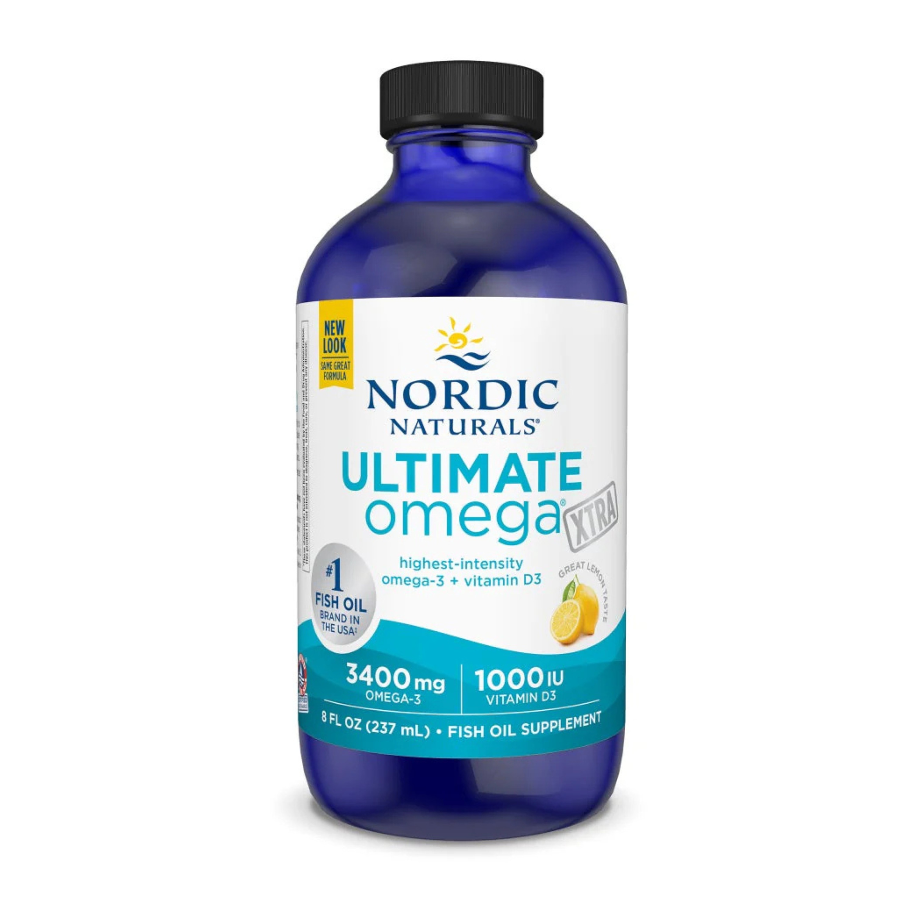 Ultimate Omega Xtra Lemon 3400mg 237ml