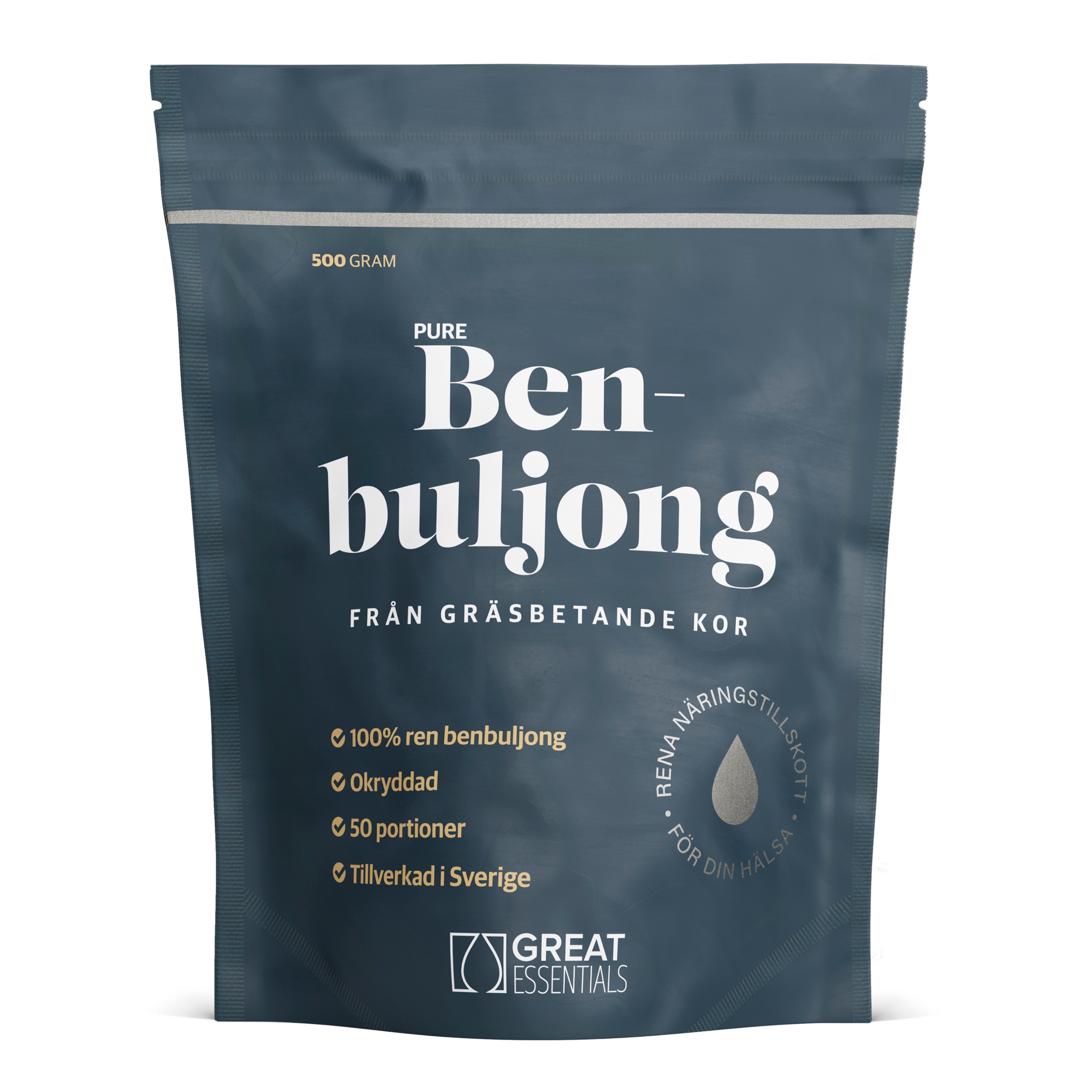 Pure Benbuljong Gräsbetad 500g