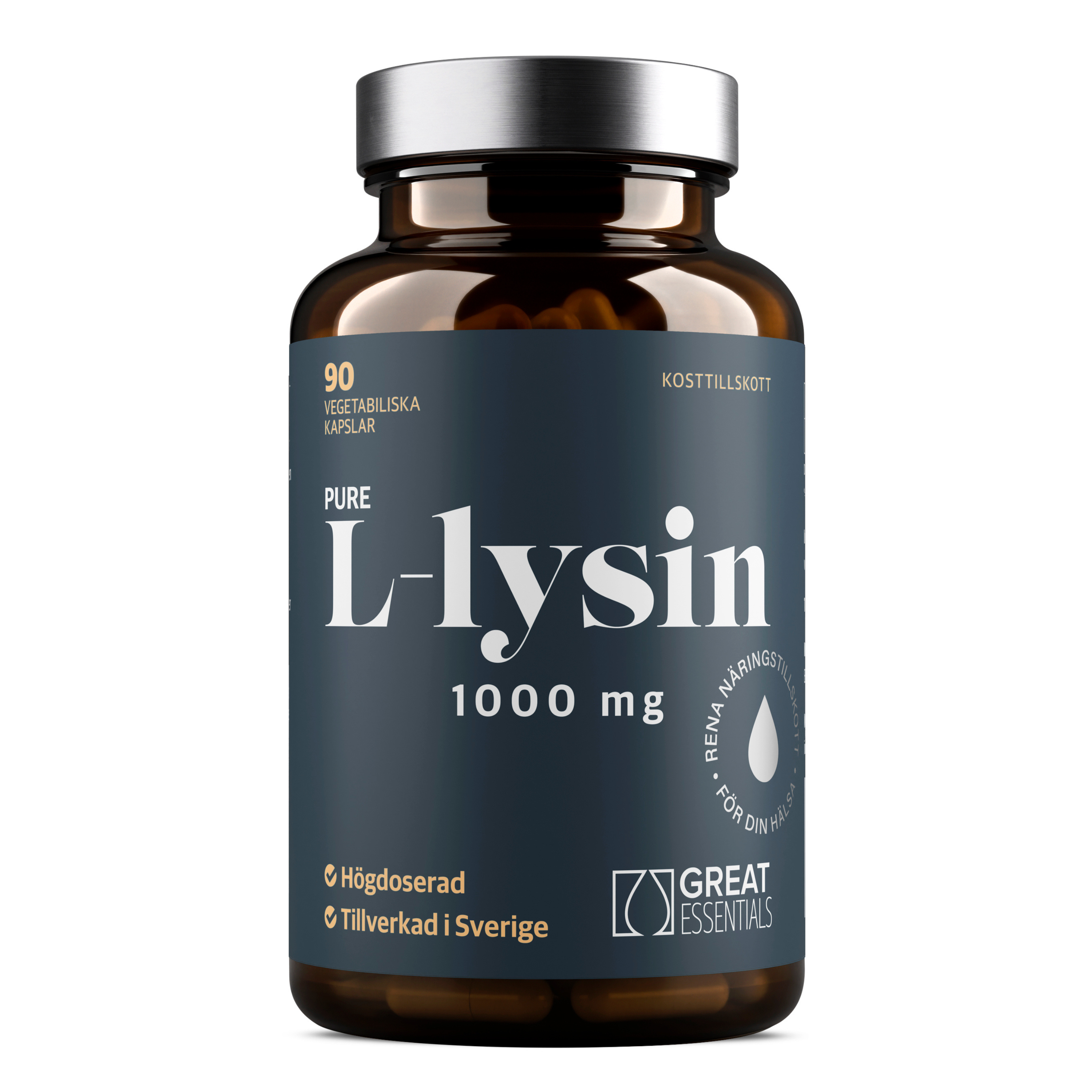Pure L-lysin 1000mg 90k