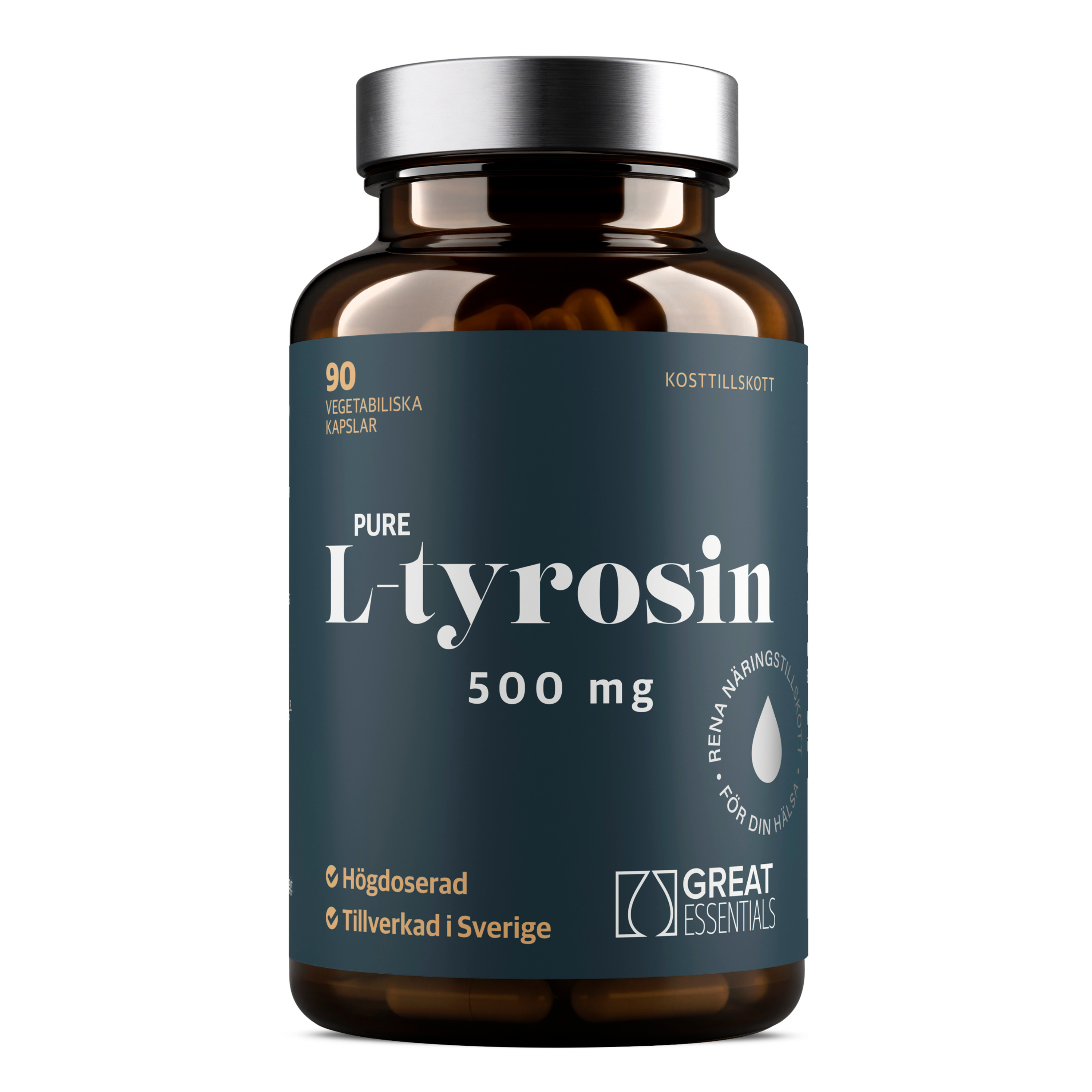 Pure L-tyrosin 500mg 90k