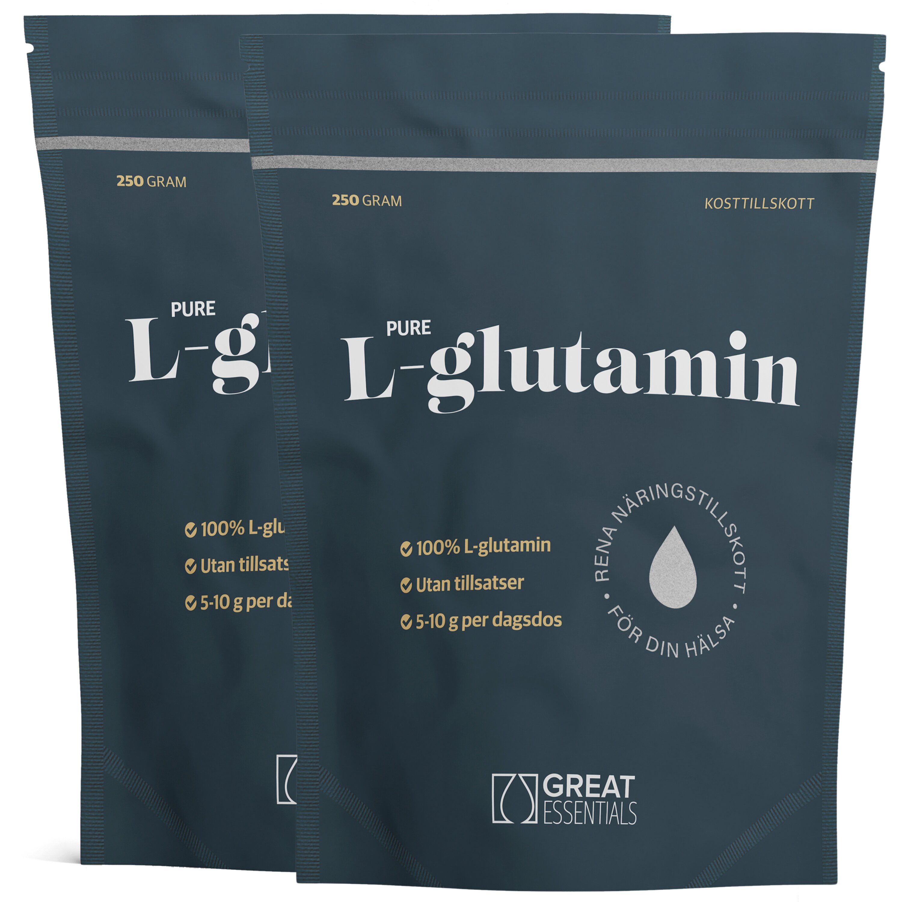 L-Glutamin Ekonomipack 2x250g