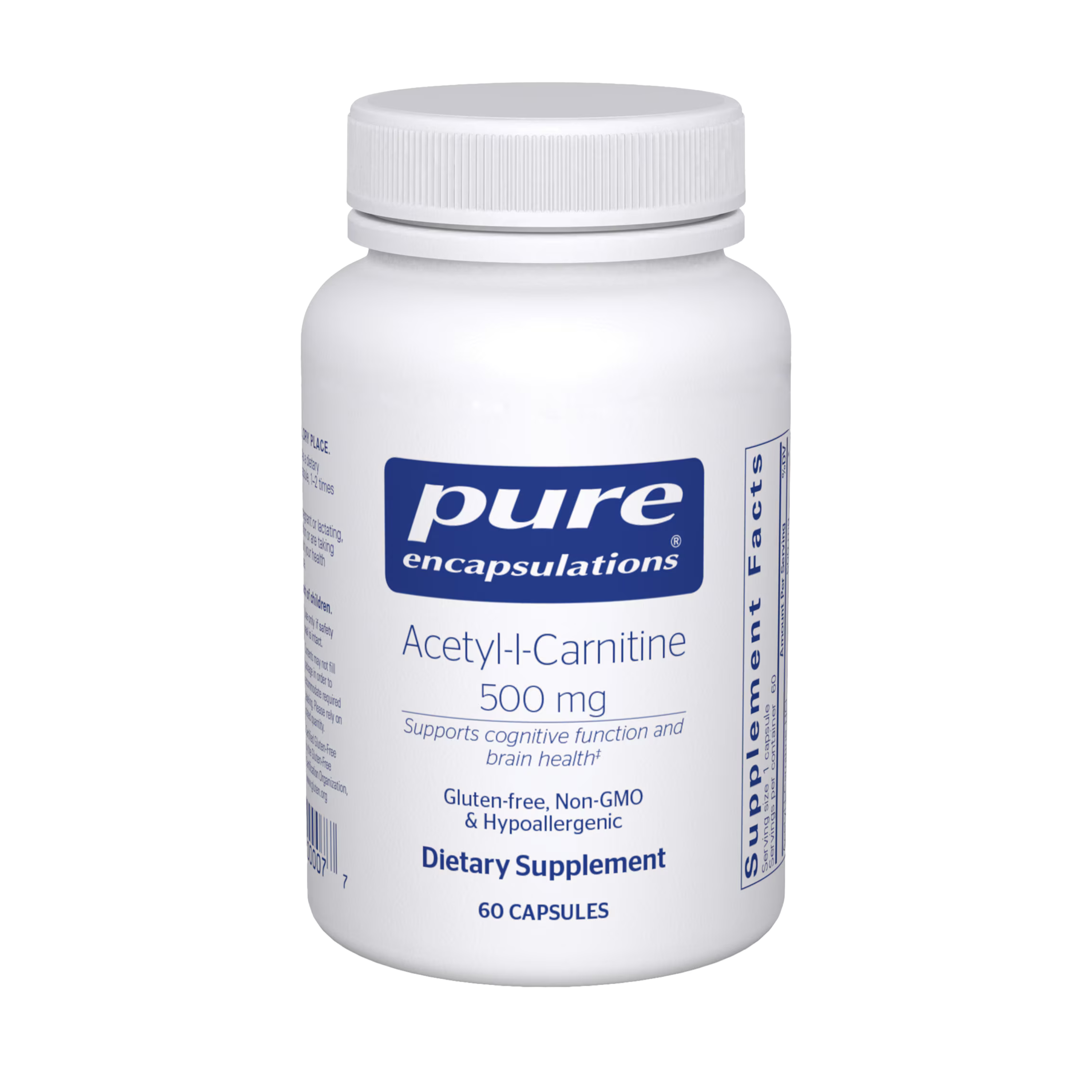 Acetyl-L-Carnitine 500mg 60k