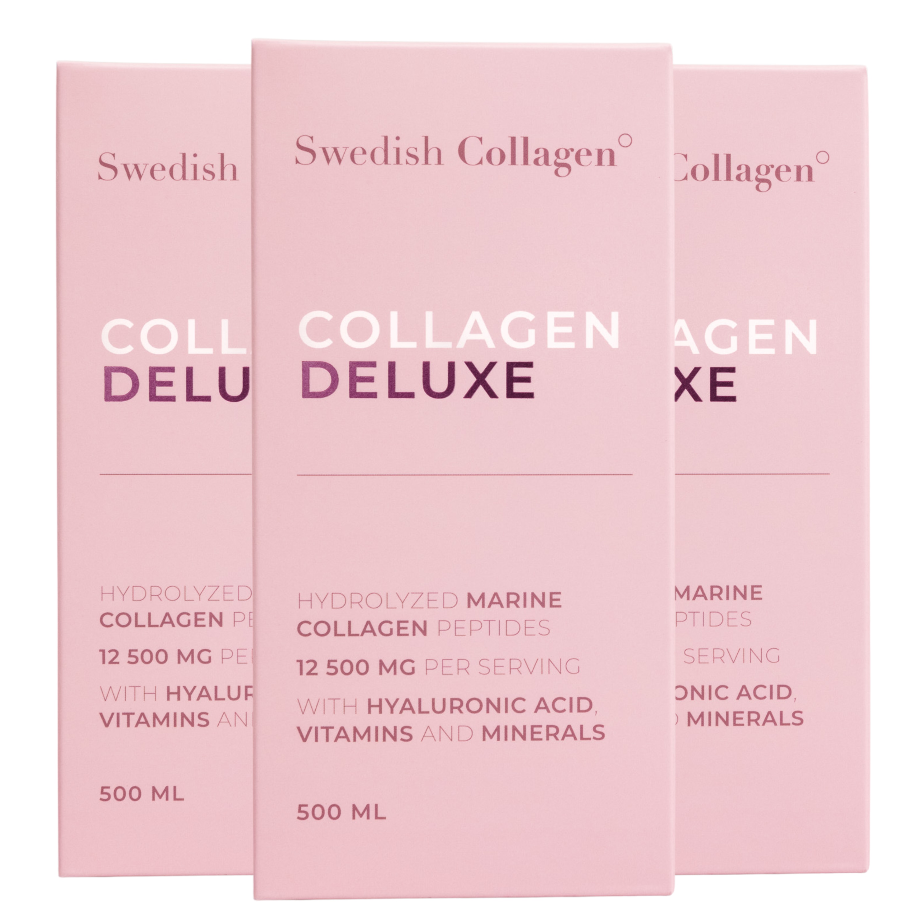 Swedish Collagen Deluxe Ekonomipack 3x500ml