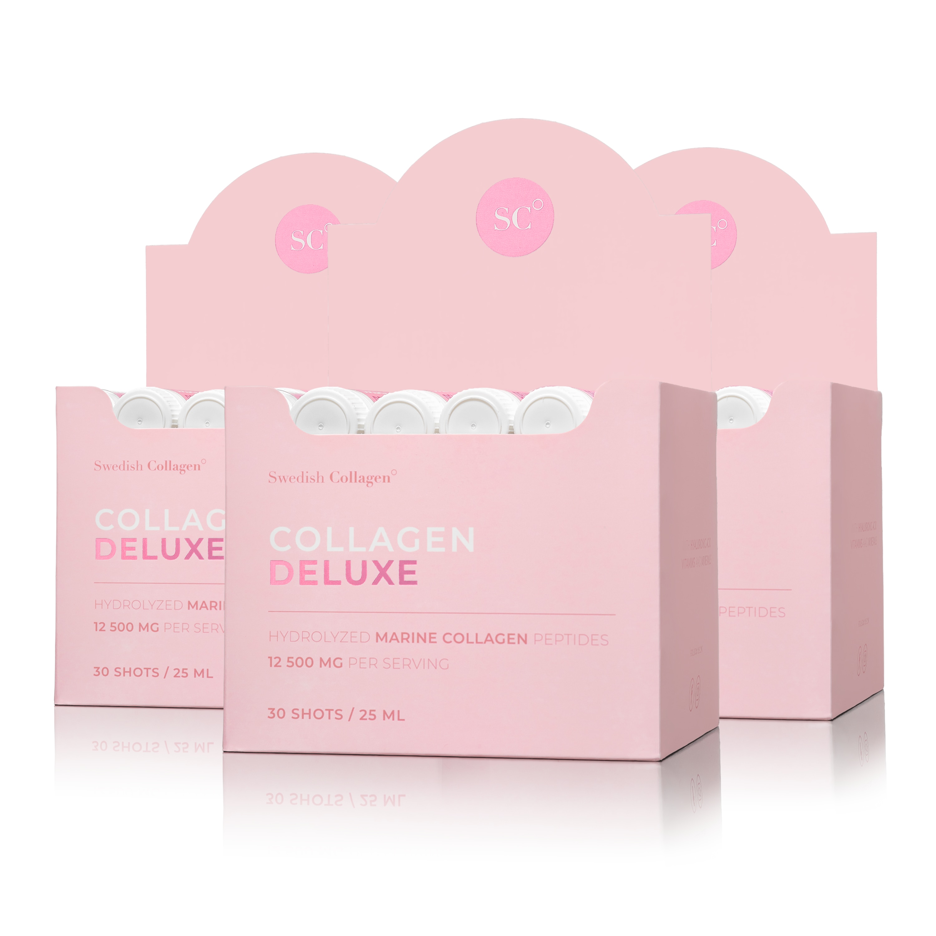 Swedish Collagen Deluxe Shot Ekonomipack 3x30st