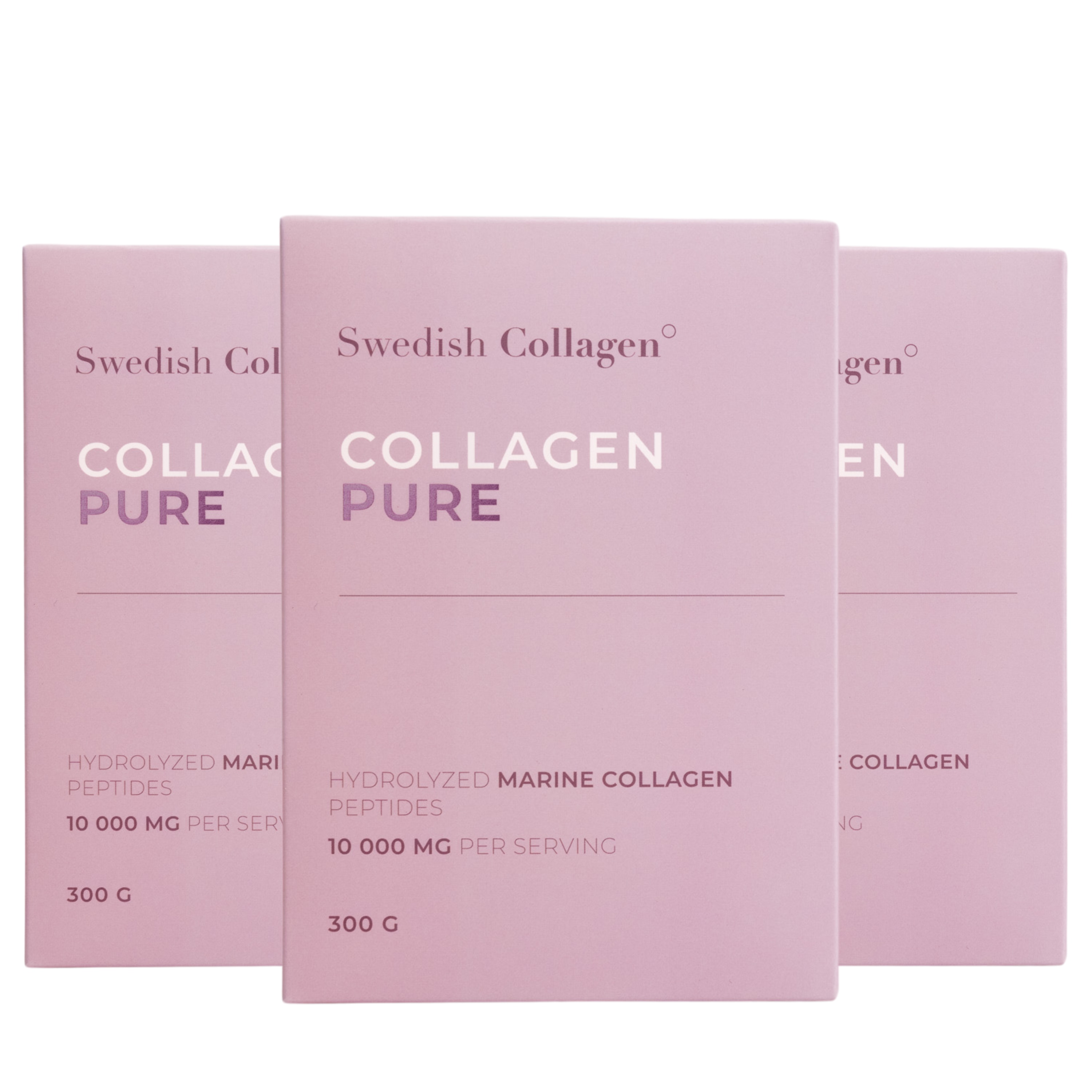 Swedish Collagen Pure Ekonomipack 3x300g